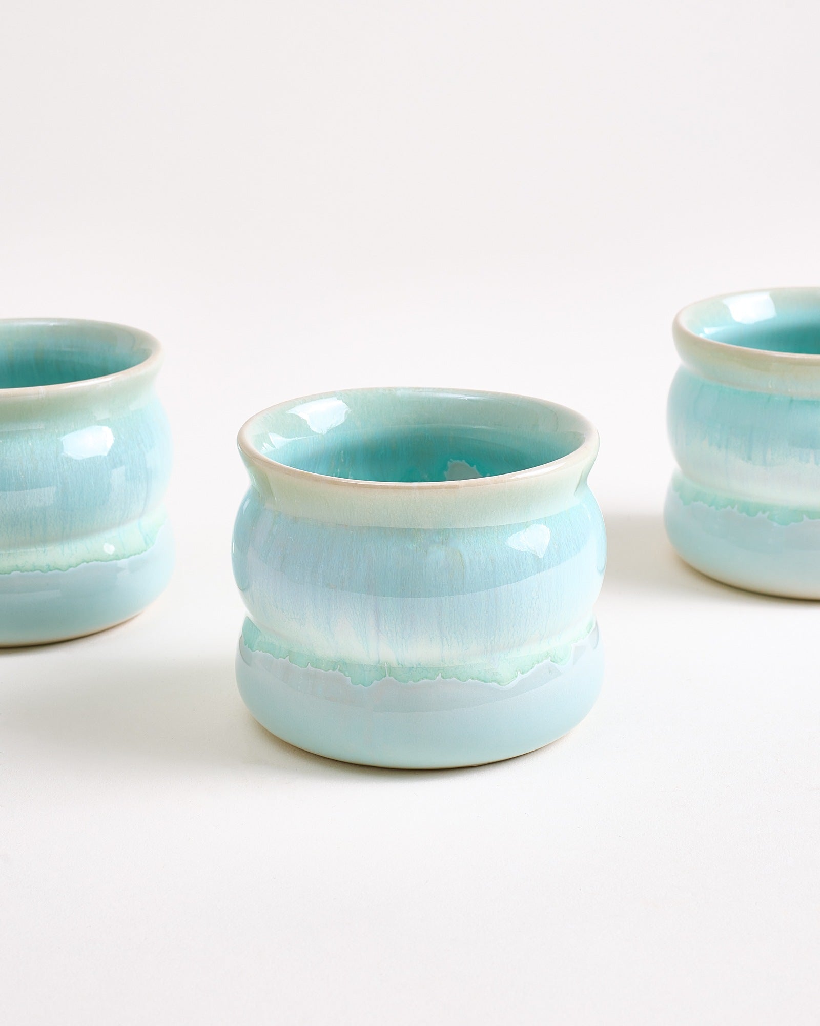Bica - Kleine Beker Bubble mint Set van 4