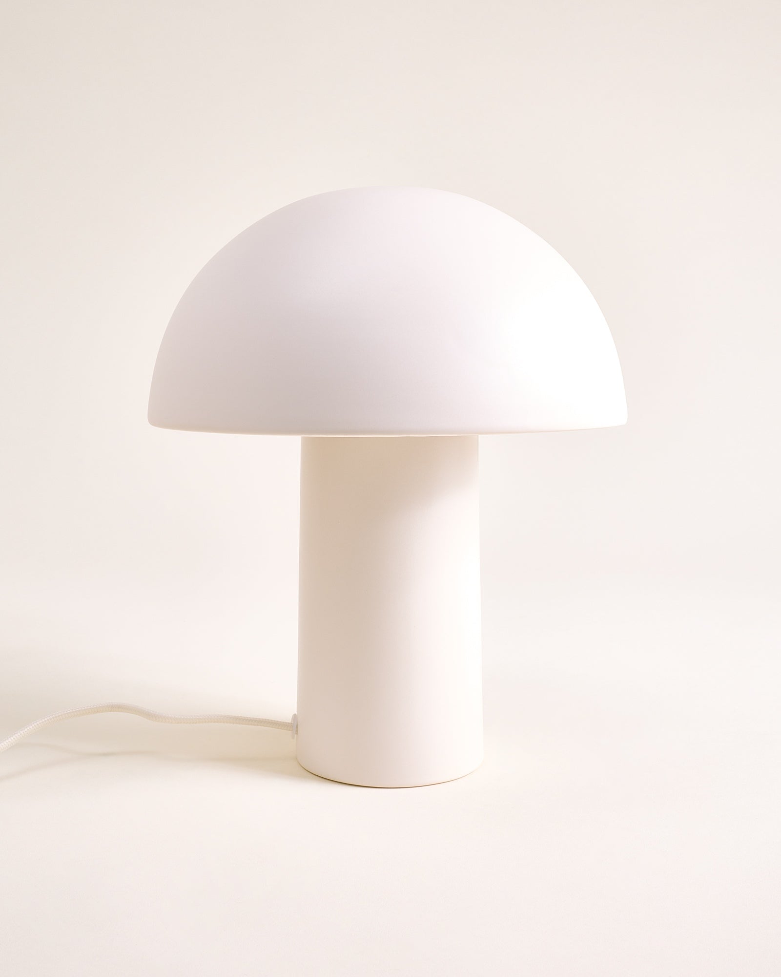 Cogumelo - Lampada in ceramica sabbia