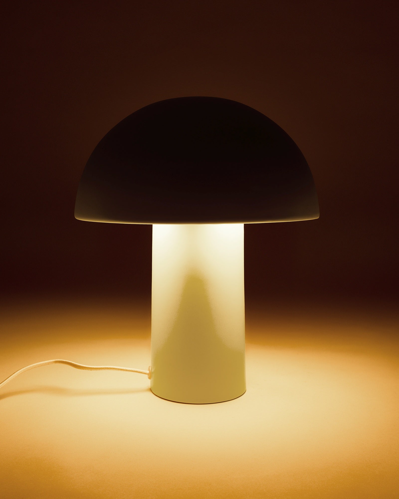 Cogumelo Keramiklampe sand