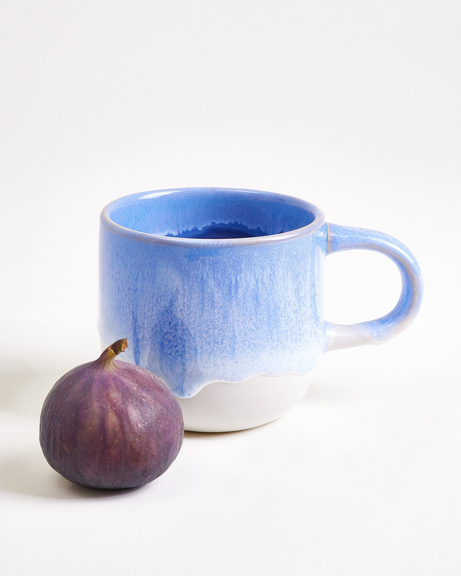 Coimbra set van 4 koppen groot cornflower