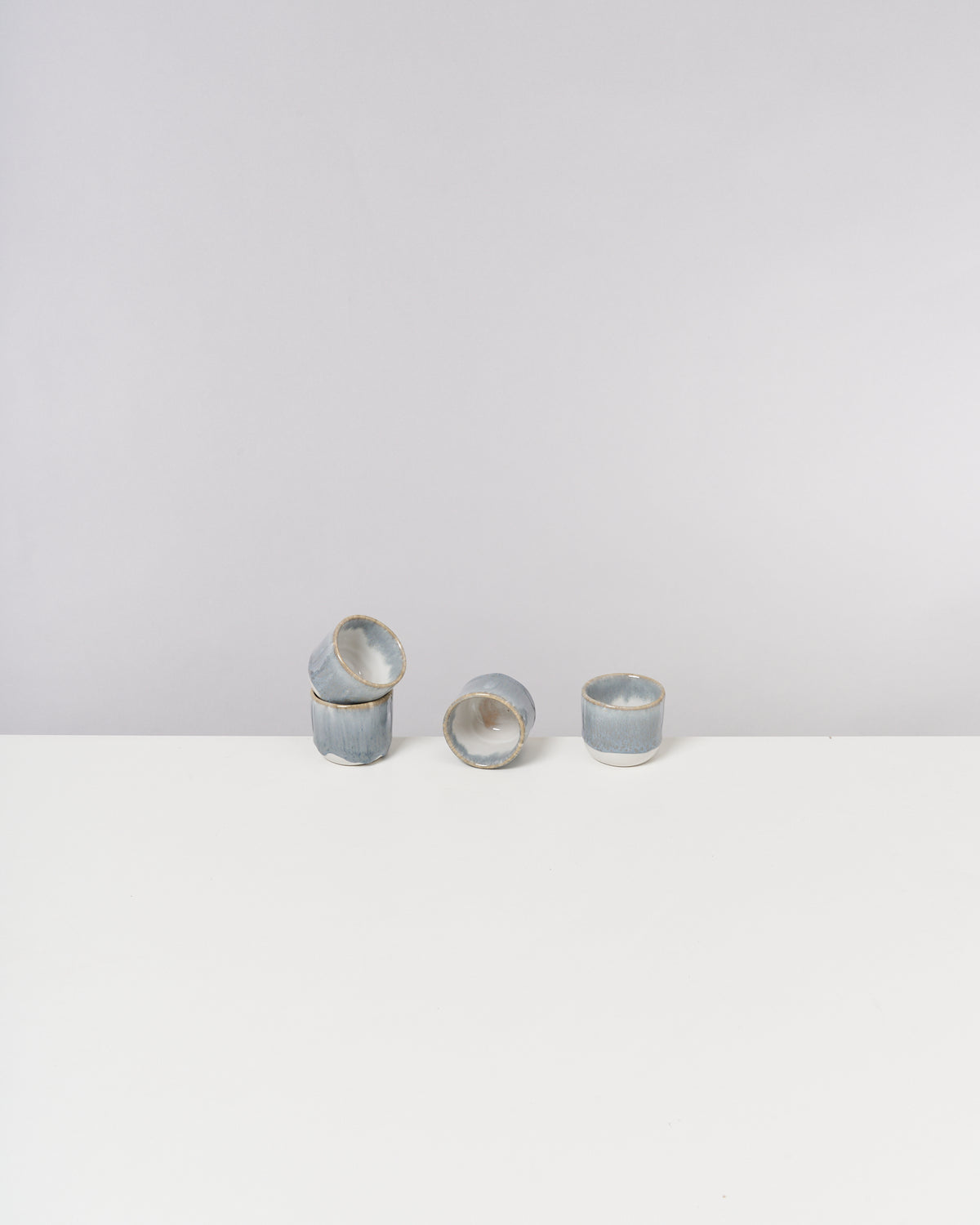 Coimbra Espressobecher graublau 4er-Set