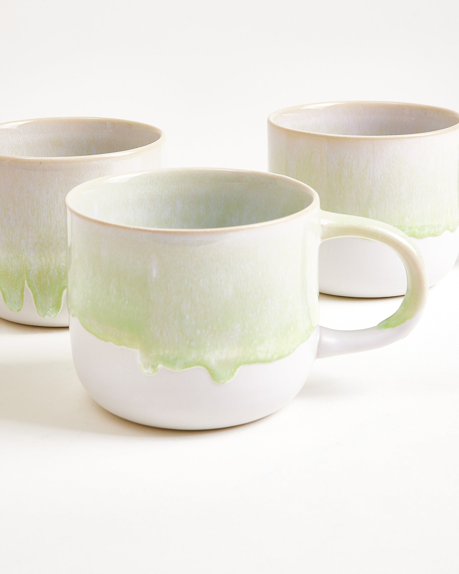 Coimbra - Set of 4 teamugs pastel green