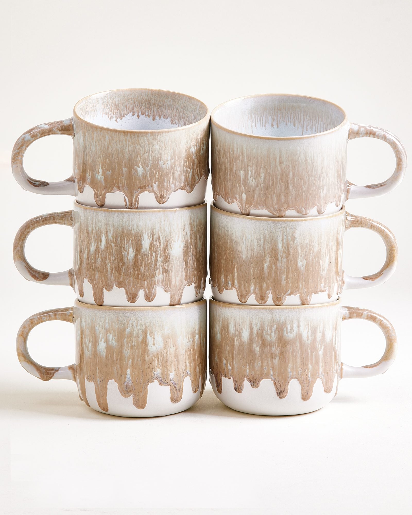 Coimbra Teetasse sand 6er-Set