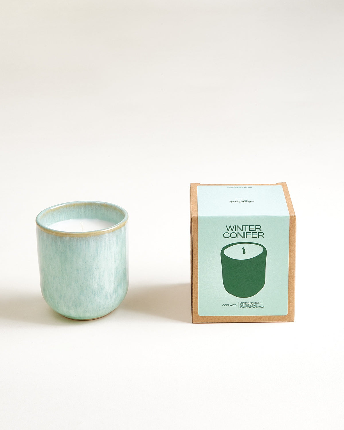 Copa Alto - Scented candle Winter Conifer mint