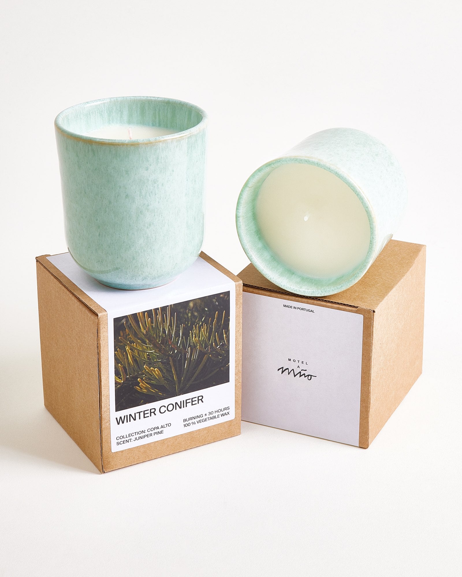 Copa Alto Duftkerze Winter Conifer mint