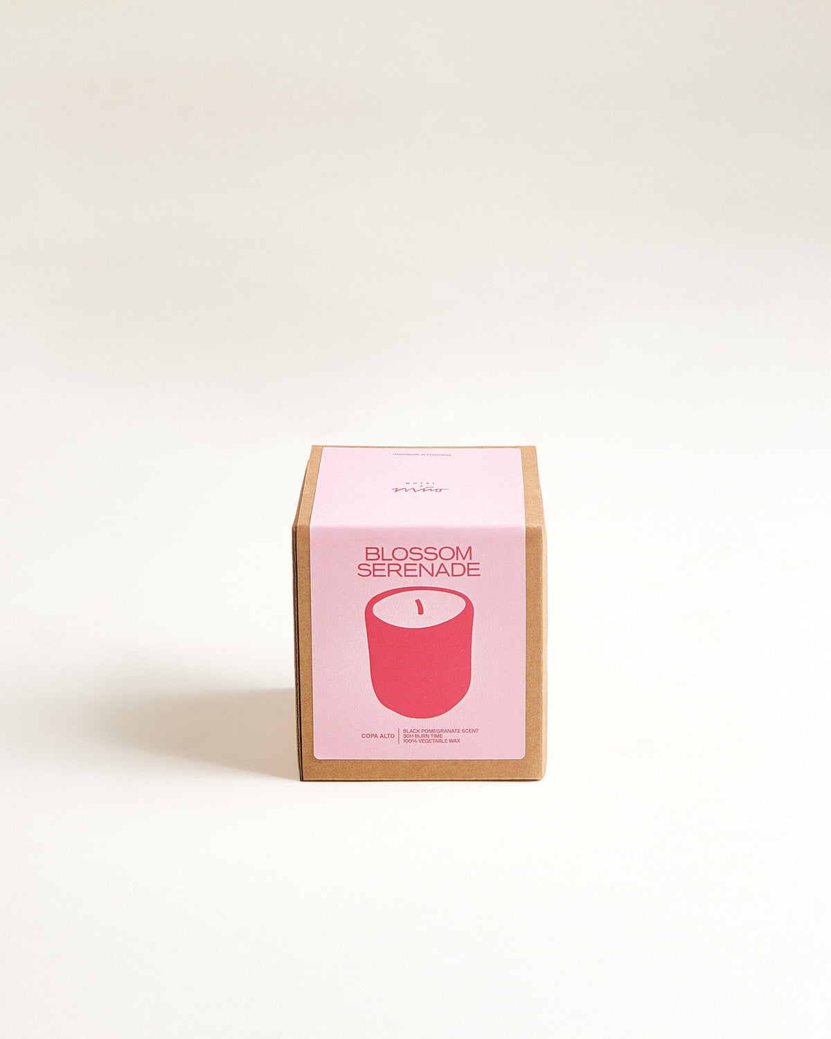 Copa Alto - Scented candle Blossom Serenade pink