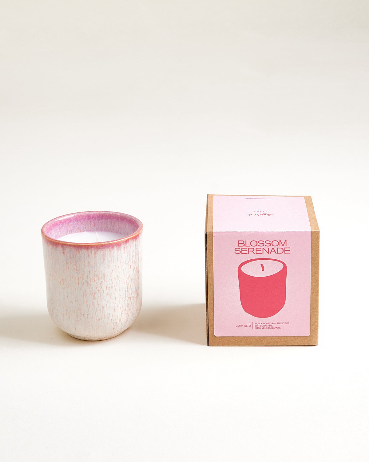 Copa Alto - Geurkaars Blossom Serenade roze