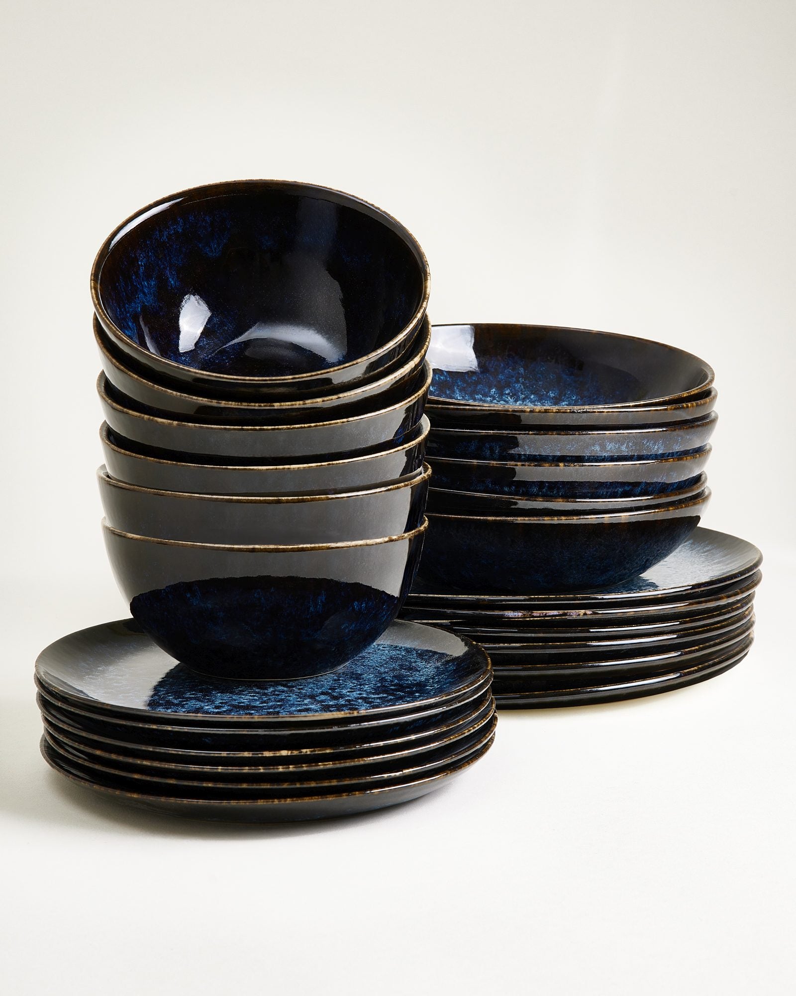 Cordoama klassiek donkerblauw - 24-delige set