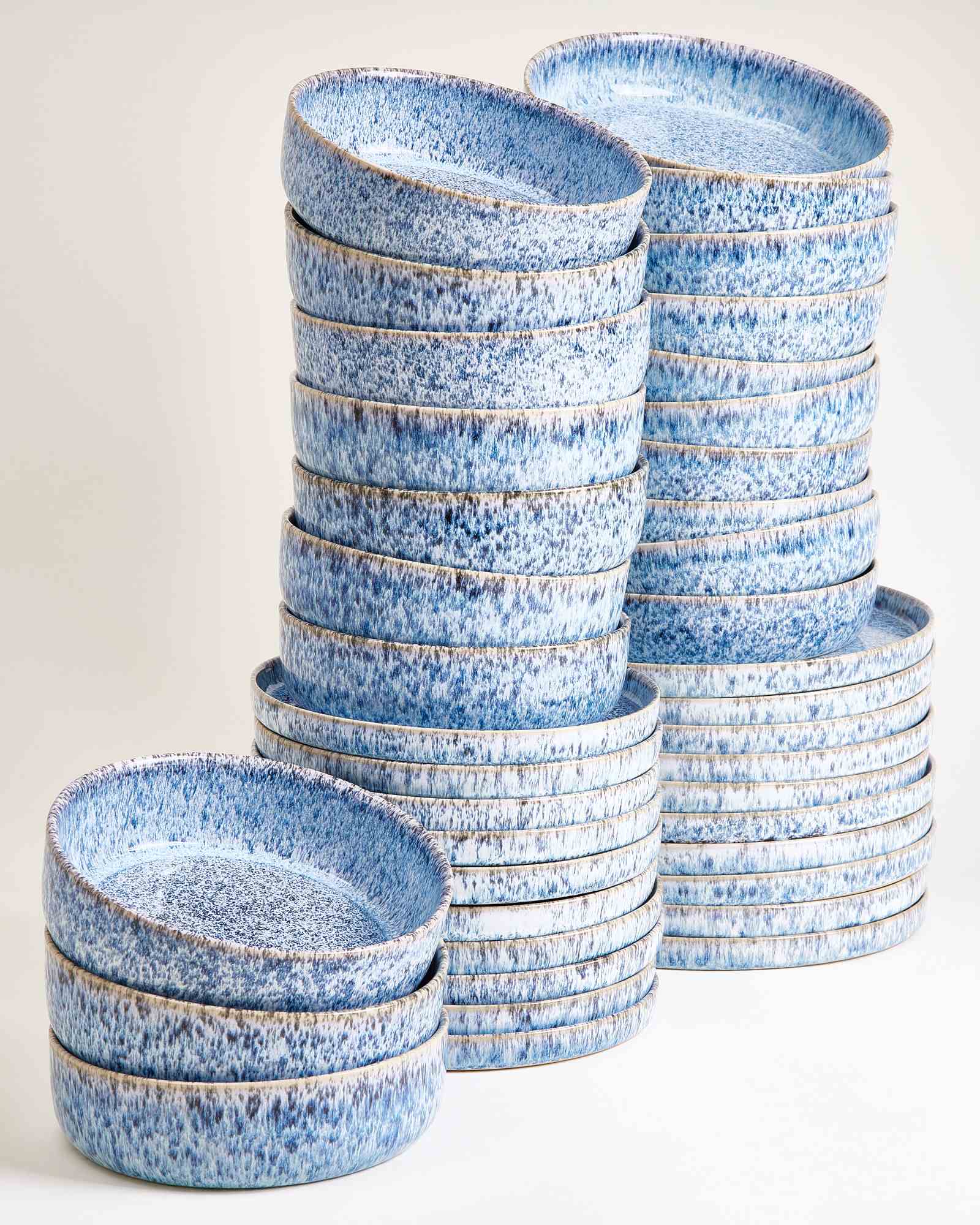 Cordoama - Service de vaisselle bleu 40 pièces