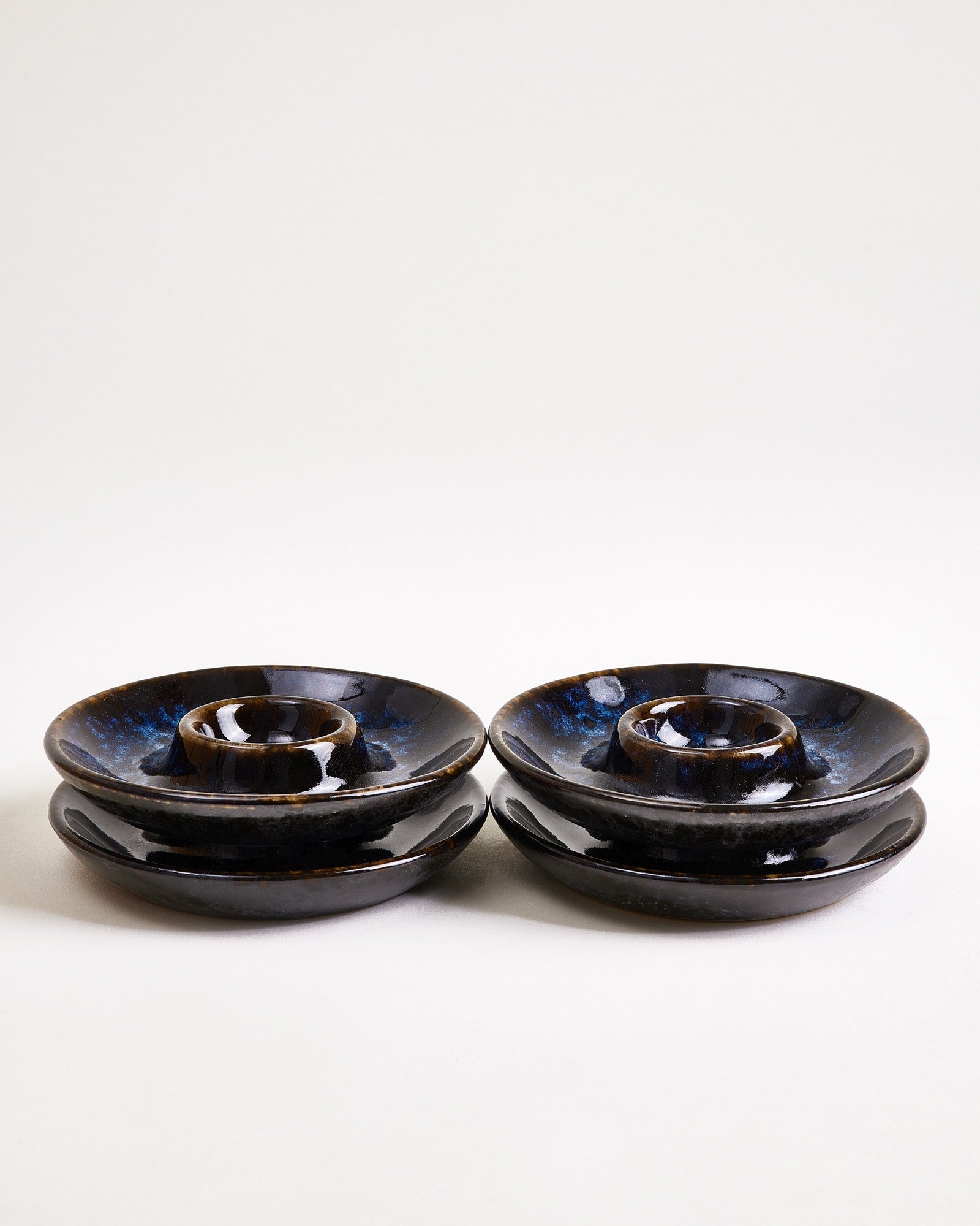 Cordoama - Set of 4 egg cups darkblue