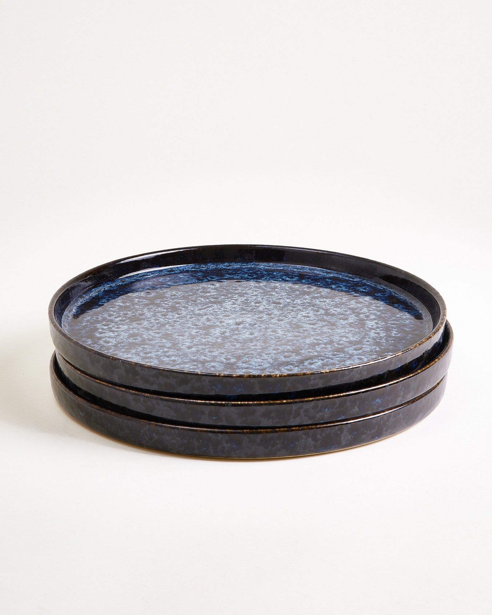 Cordoama - Large plate modern dark blue