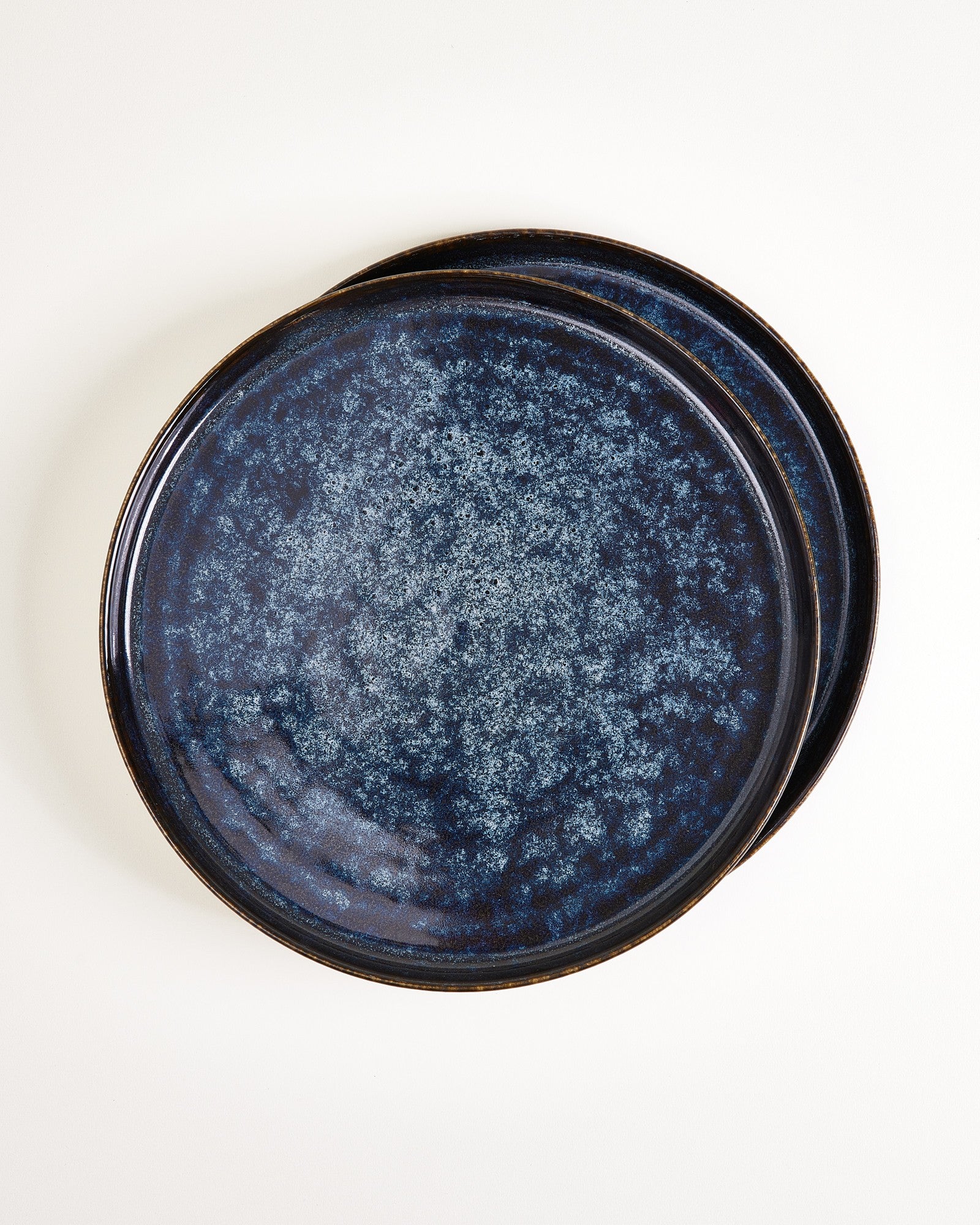 Cordoama - Large plate modern dark blue