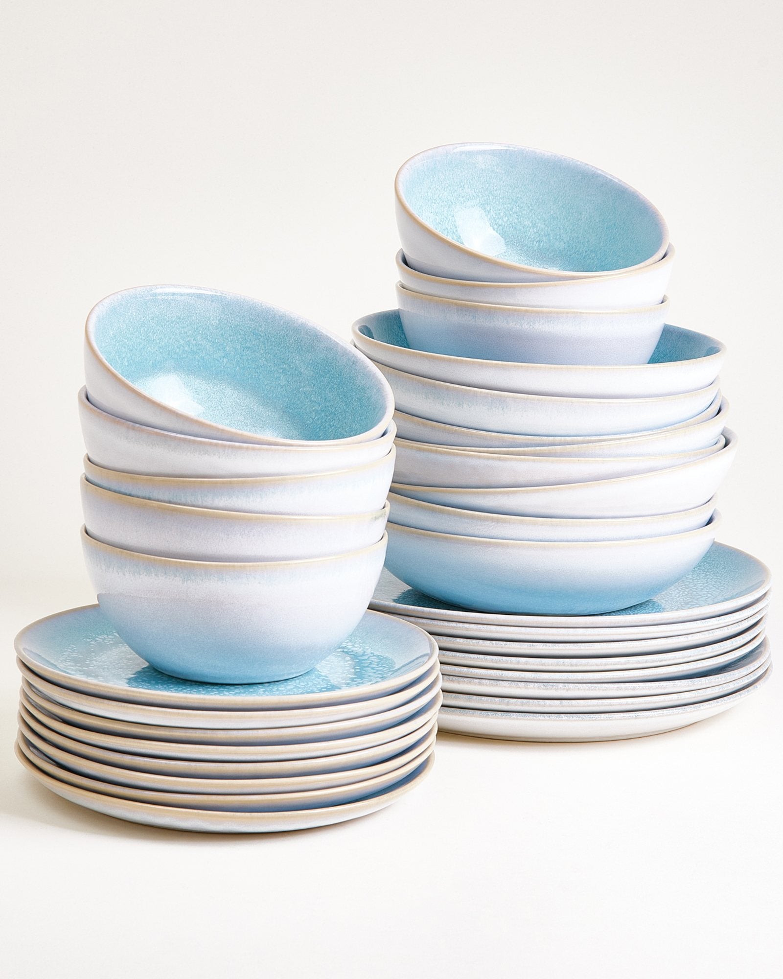 Cordoama classic - Set of 32 pieces aqua