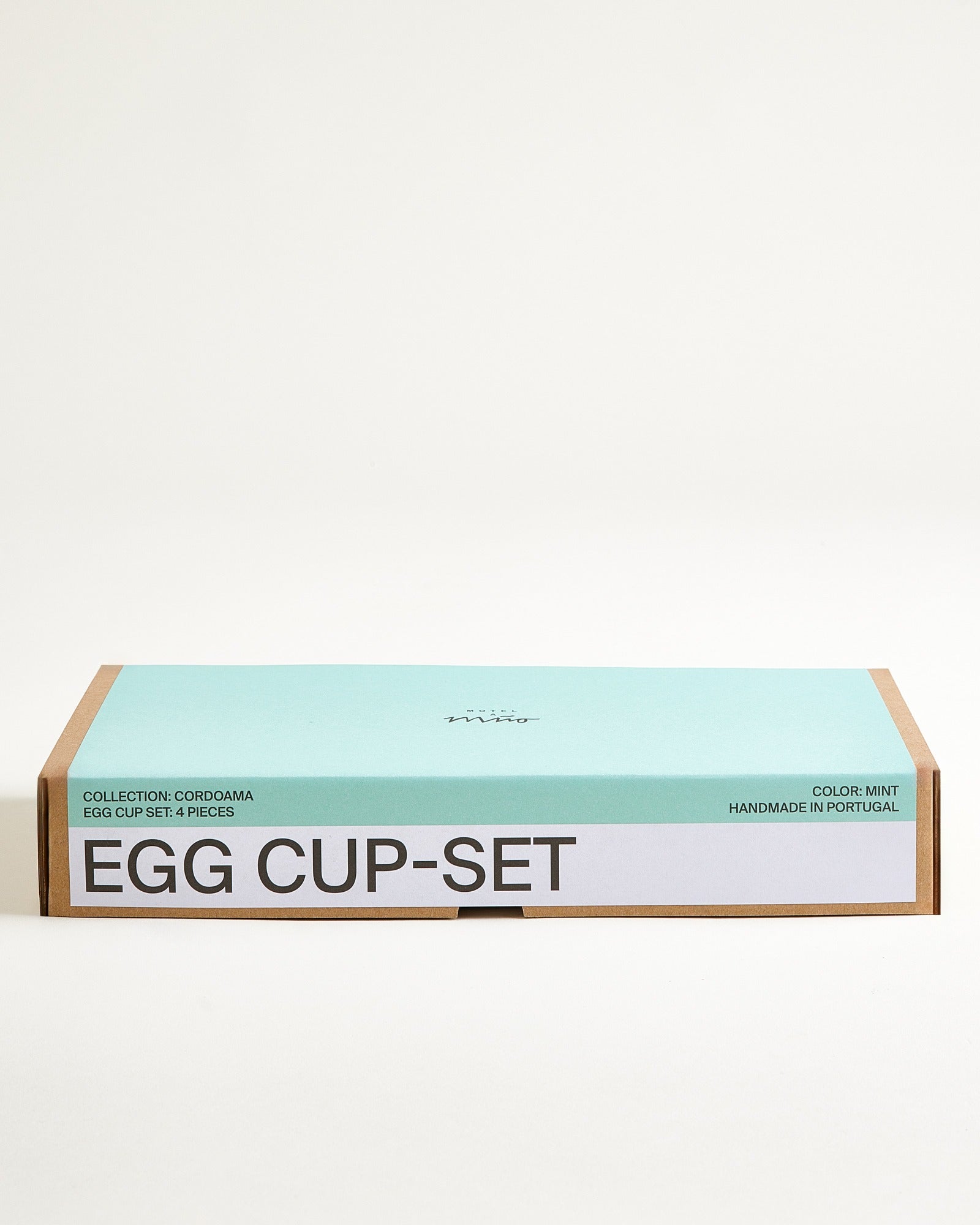 Cordoama - Easter Set of 4 egg cups mint