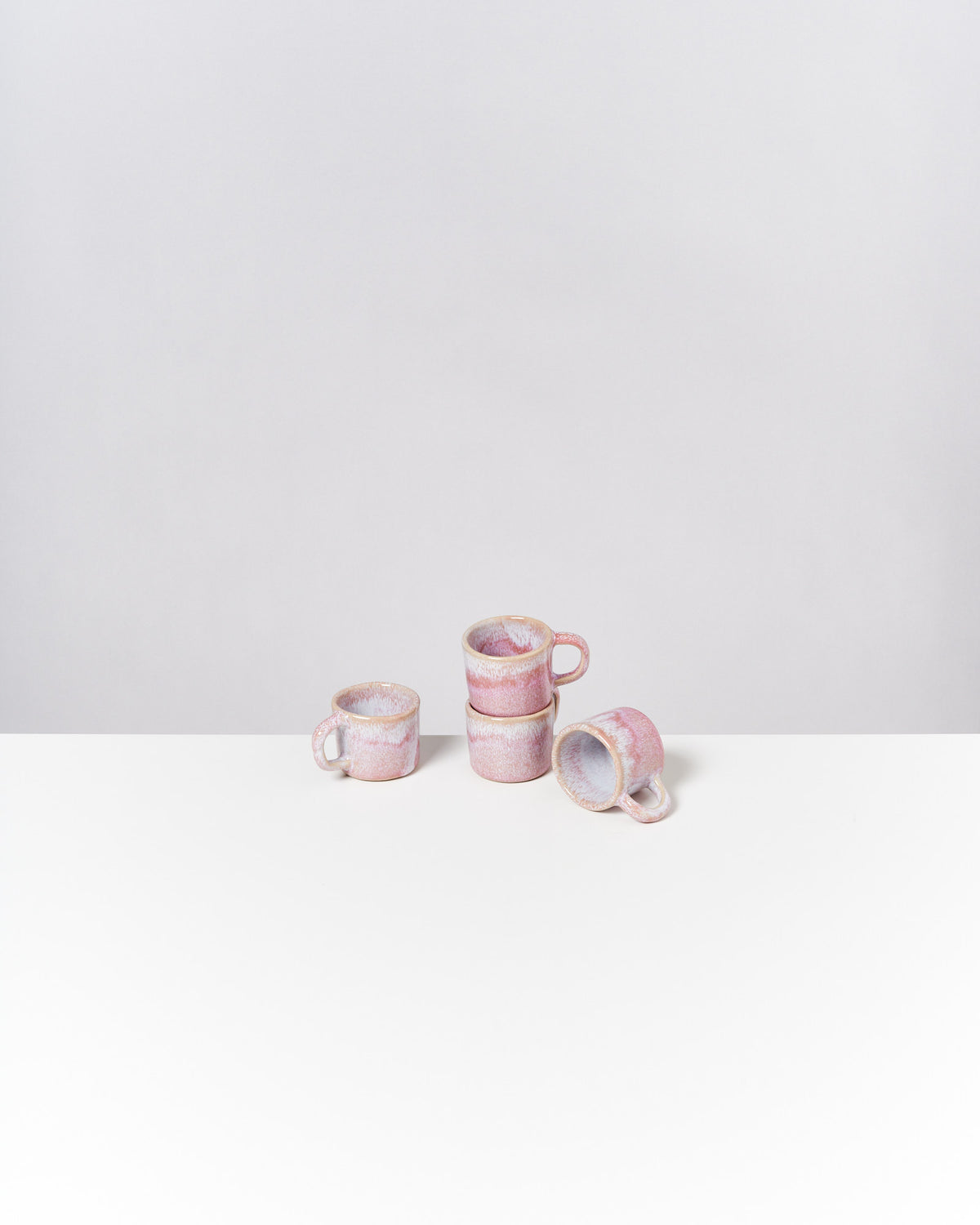 Cordoama Espressotasse modern rosé 4er-Set