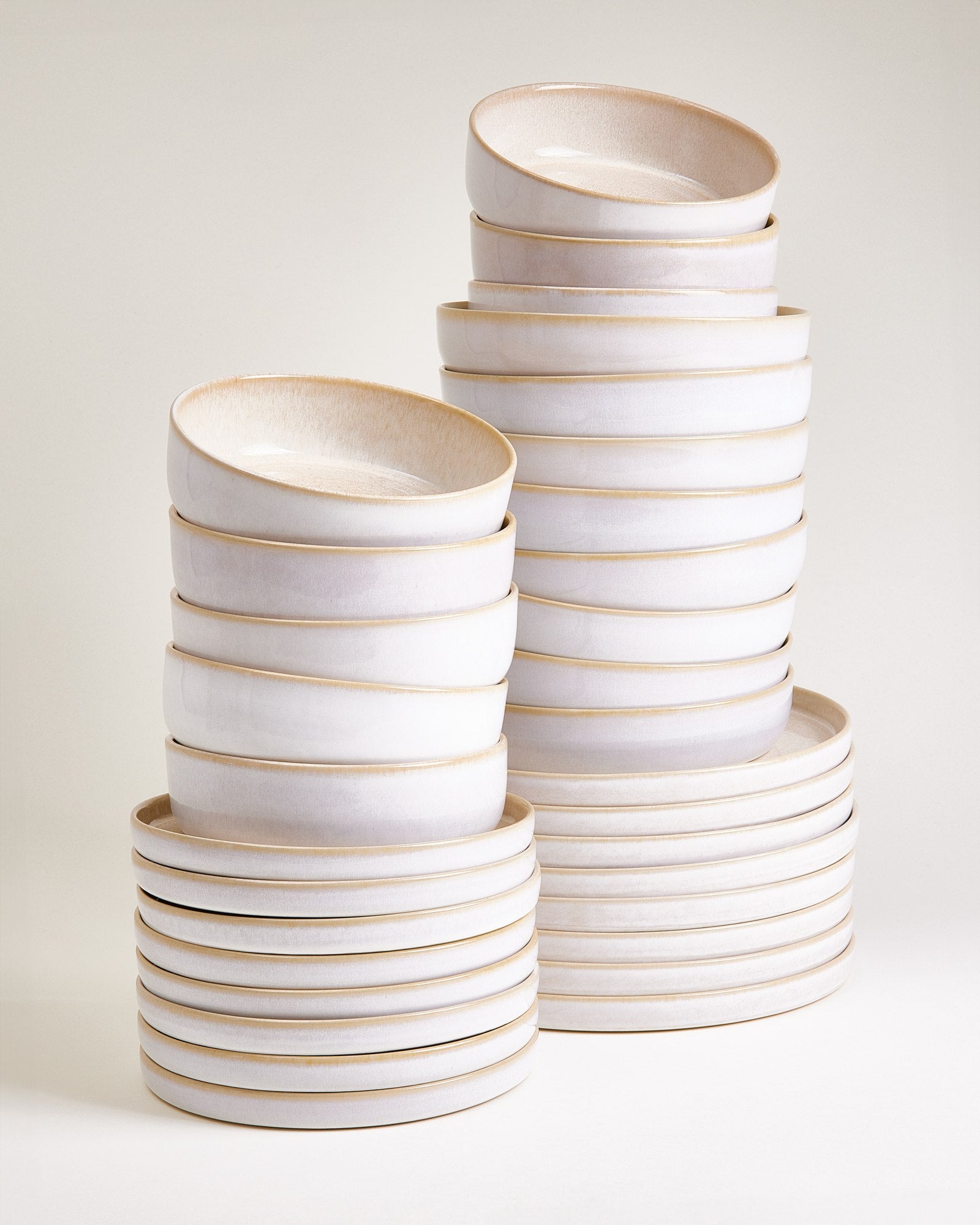 Cordoama - Service de vaisselle sable 32 pièces