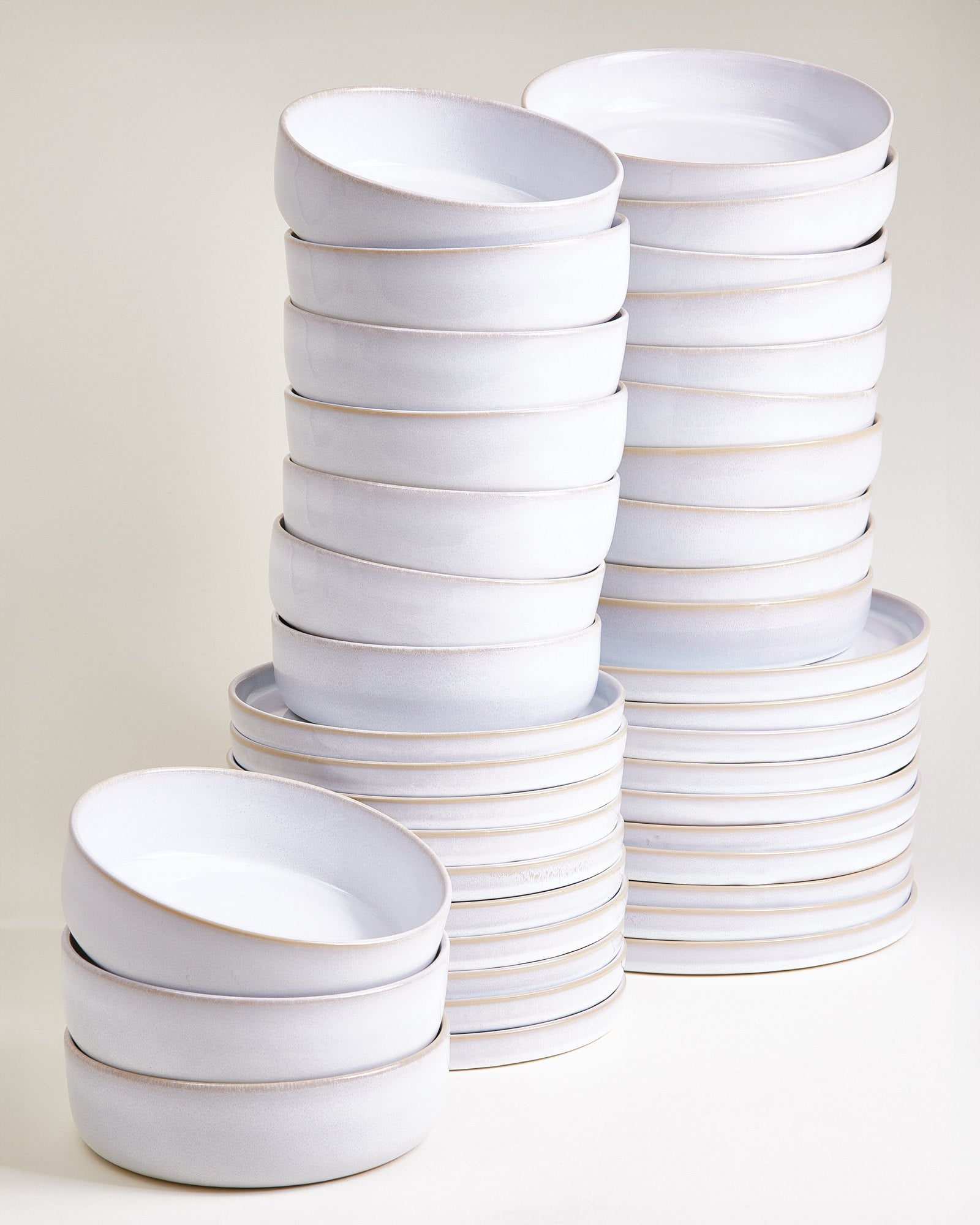 Cordoama - Service de vaisselle blanc 40 pièces