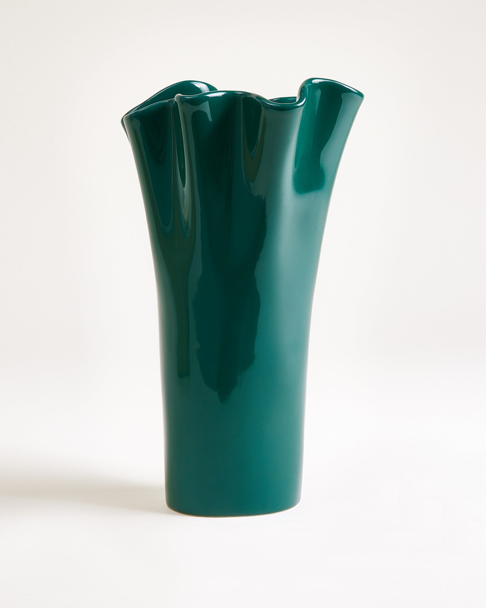 Duna Vase L dunkelgrün