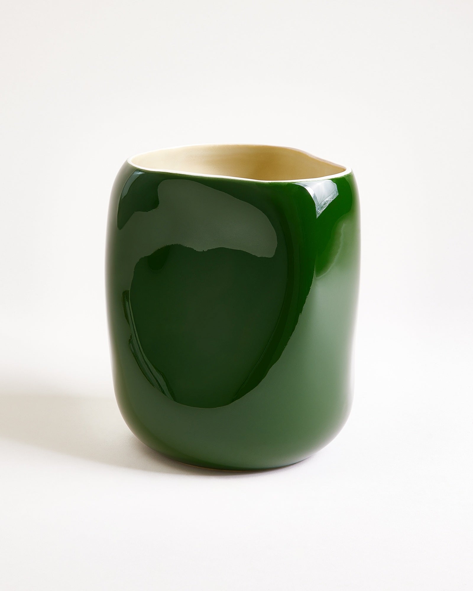 João Vase L grün vanille