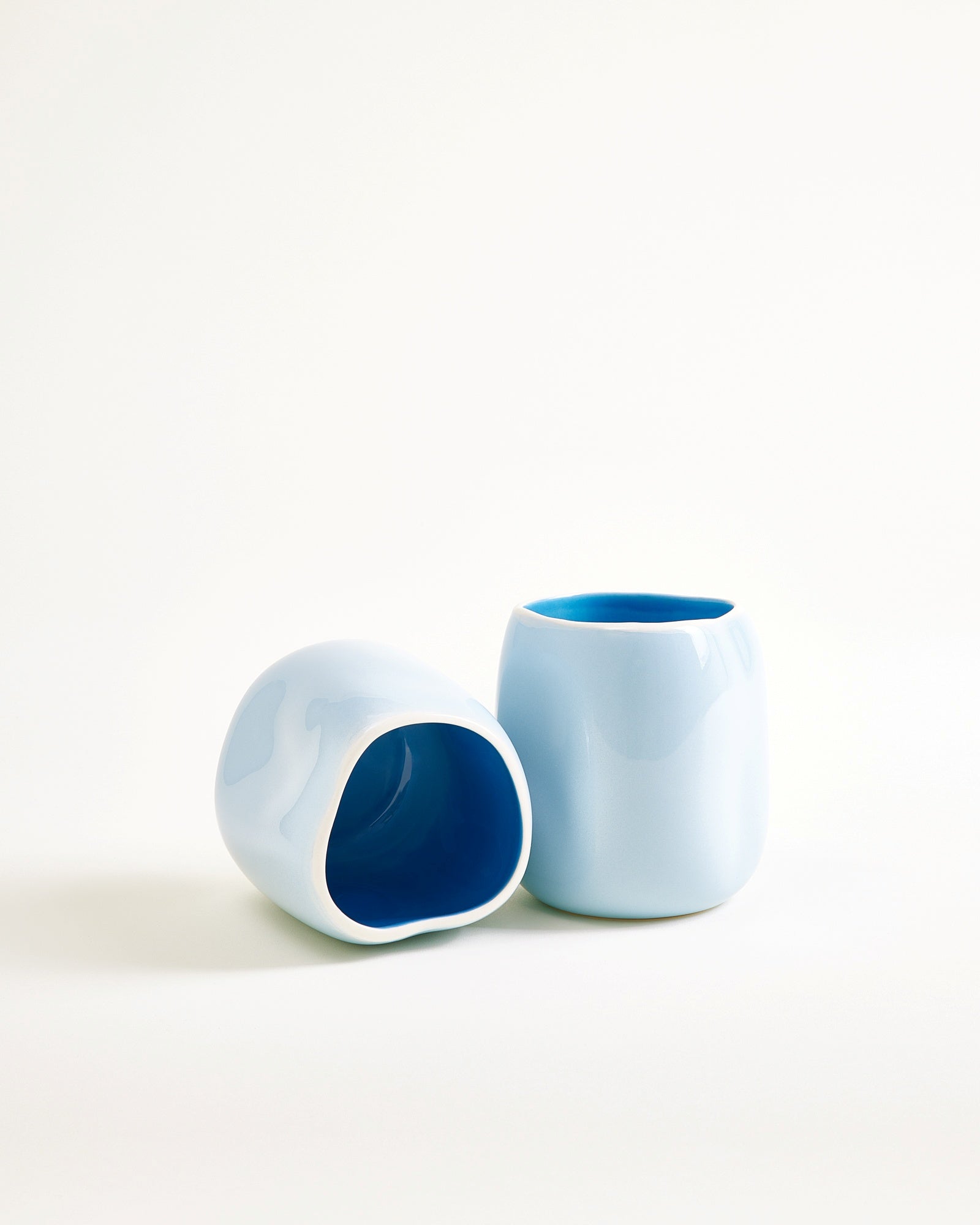 João - Vase S bleu clair bleu
