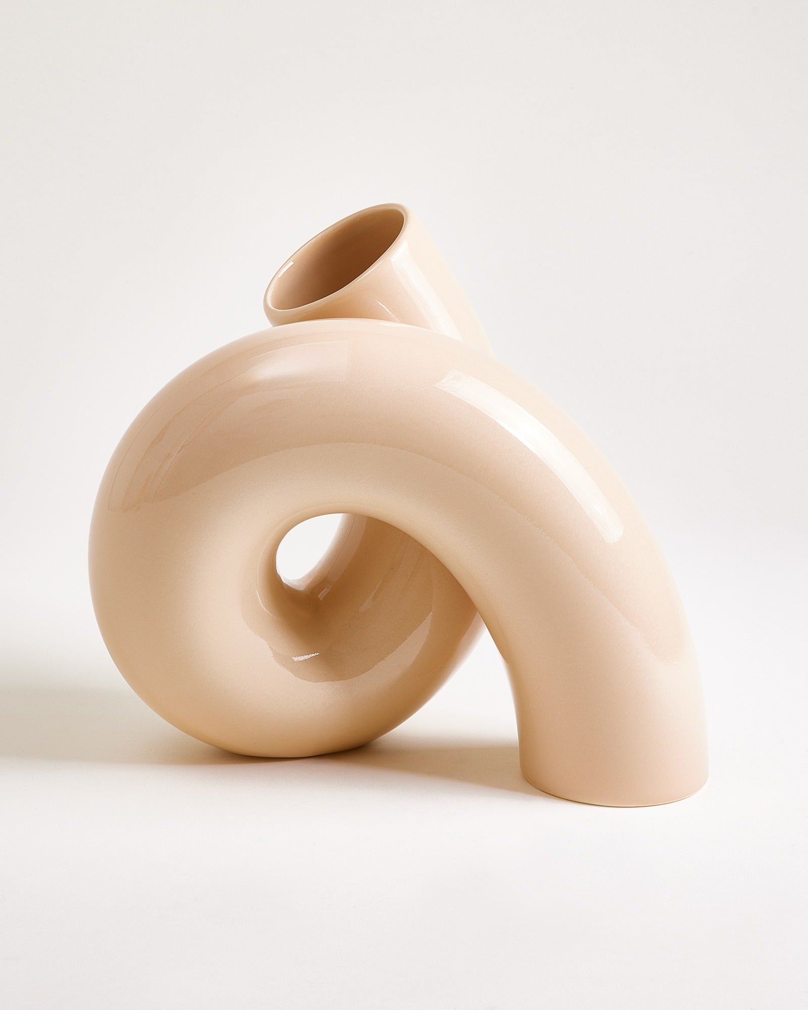 Motel a Miio x Ju Schnee Viparita vaas L cappuccino