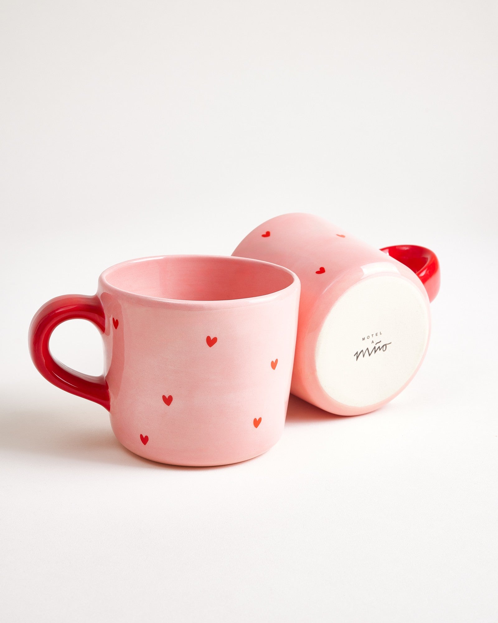 Lira - Tazza grande Home rosa e rosso