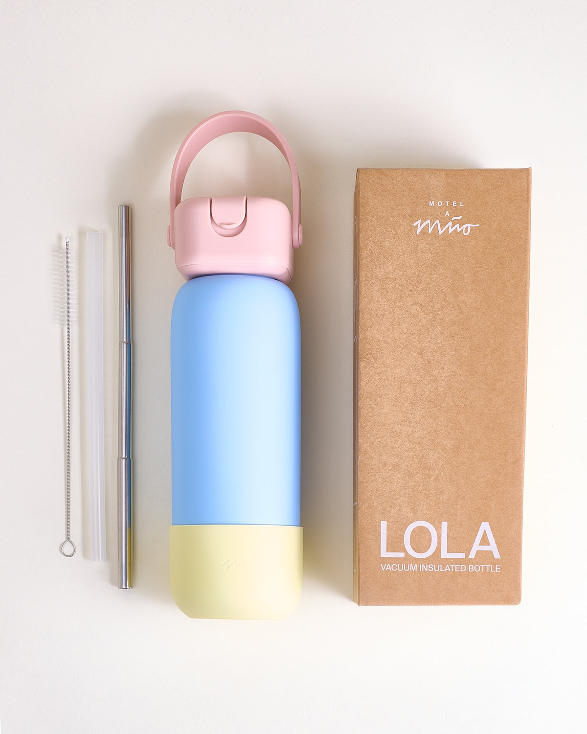 Lola - Drinkfles lichtblauw