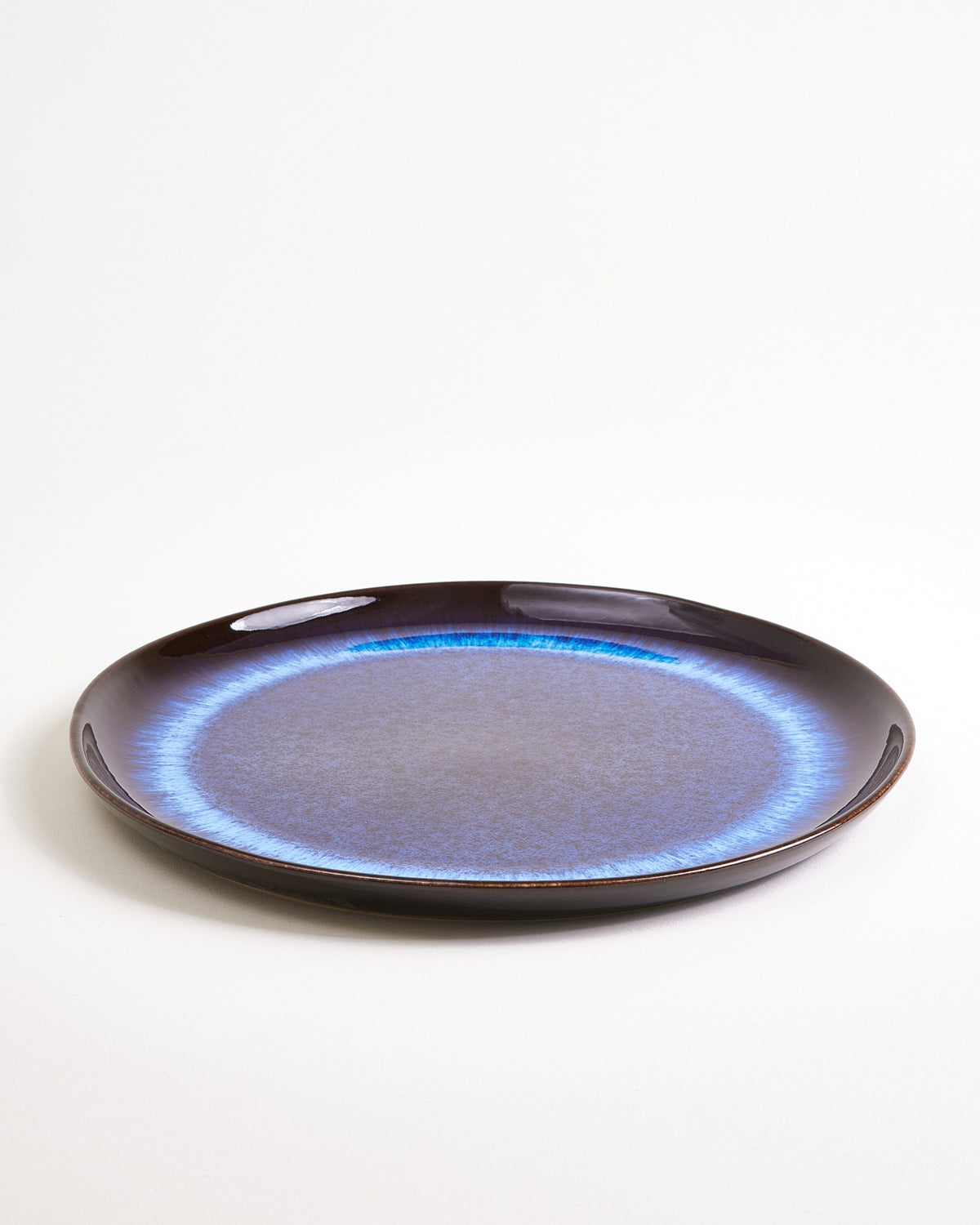 Melides - Large plate deepseablue