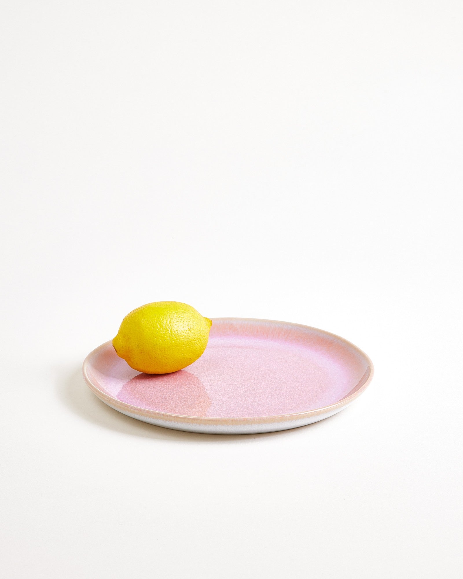 Melides - Petite assiette classique rosé