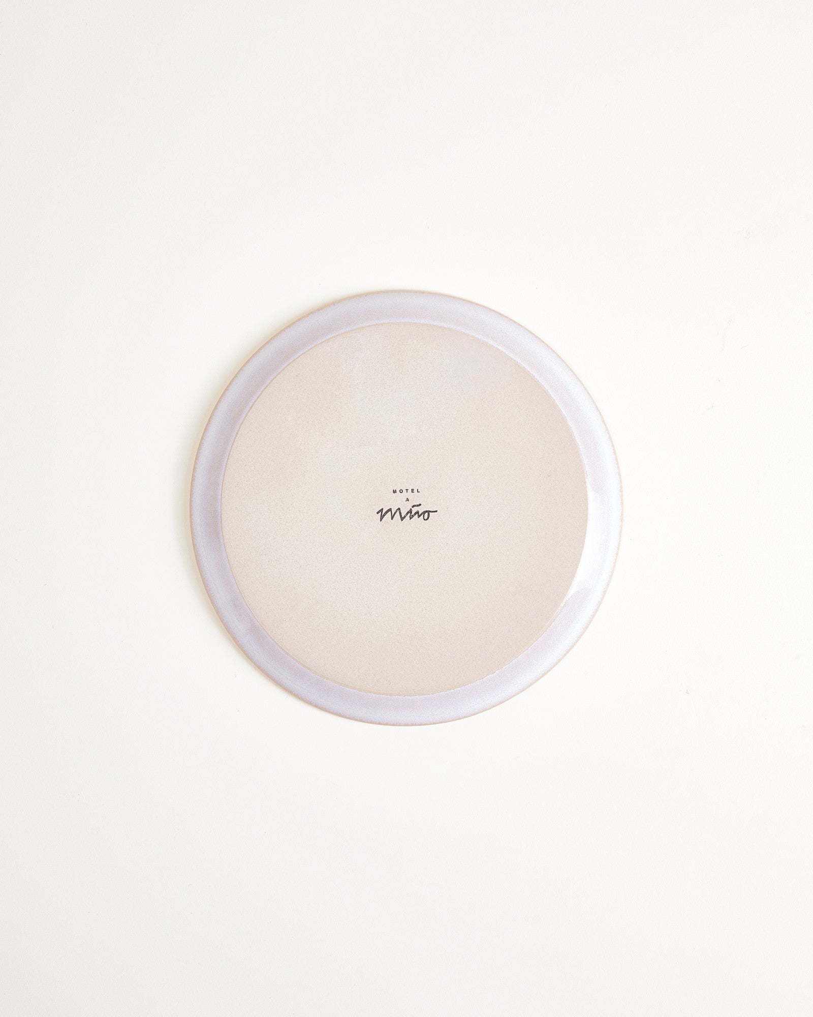 Melides - Petite assiette classique rosé