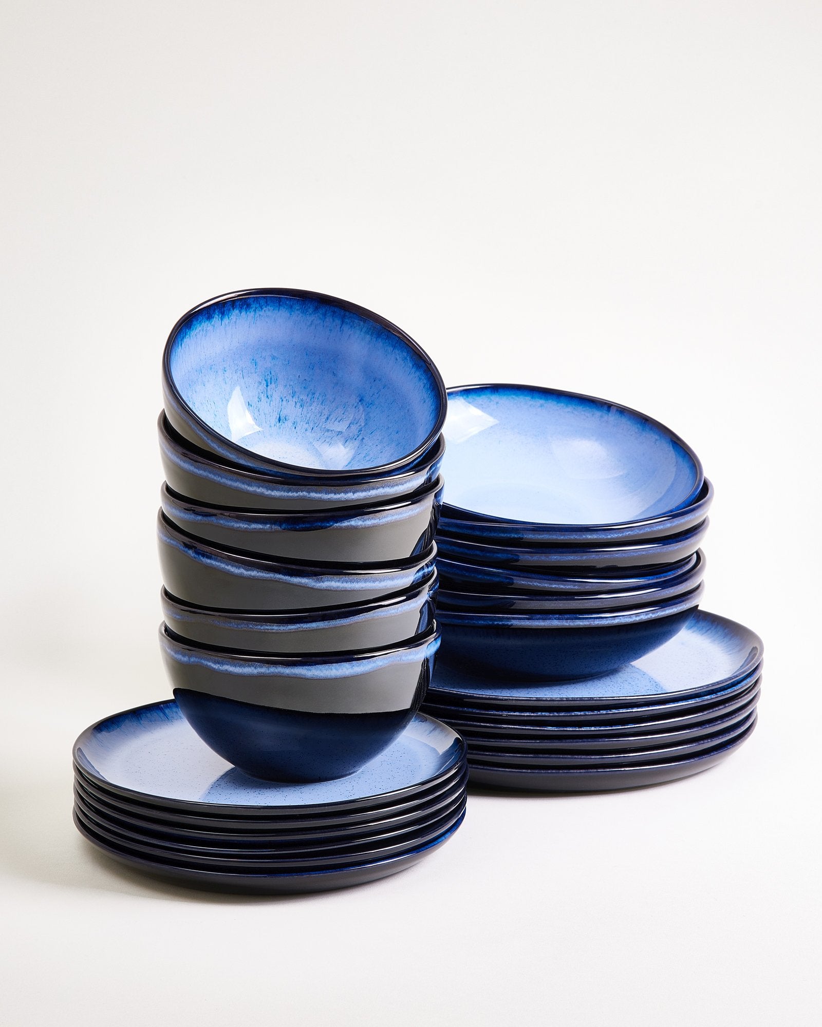 Melides - Service de vaisselle whitewater 24 pièces