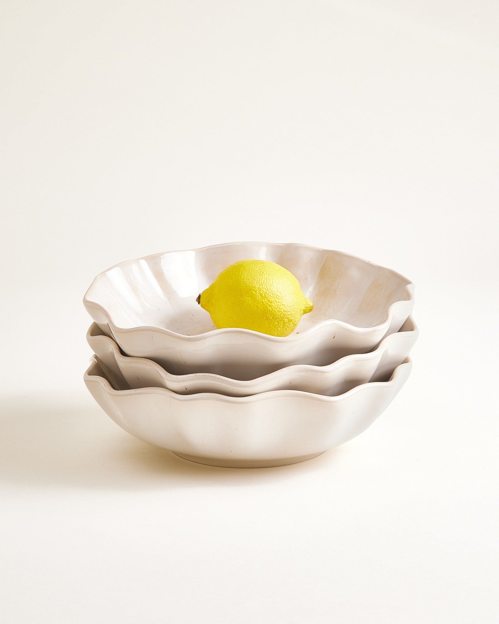 MaM x minimalara - Pasta plate shell sand