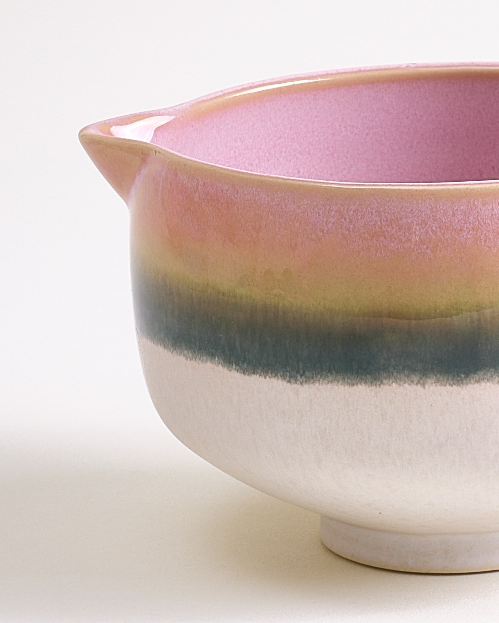 Nódoa - Matcha Bowl organic dipped pink green