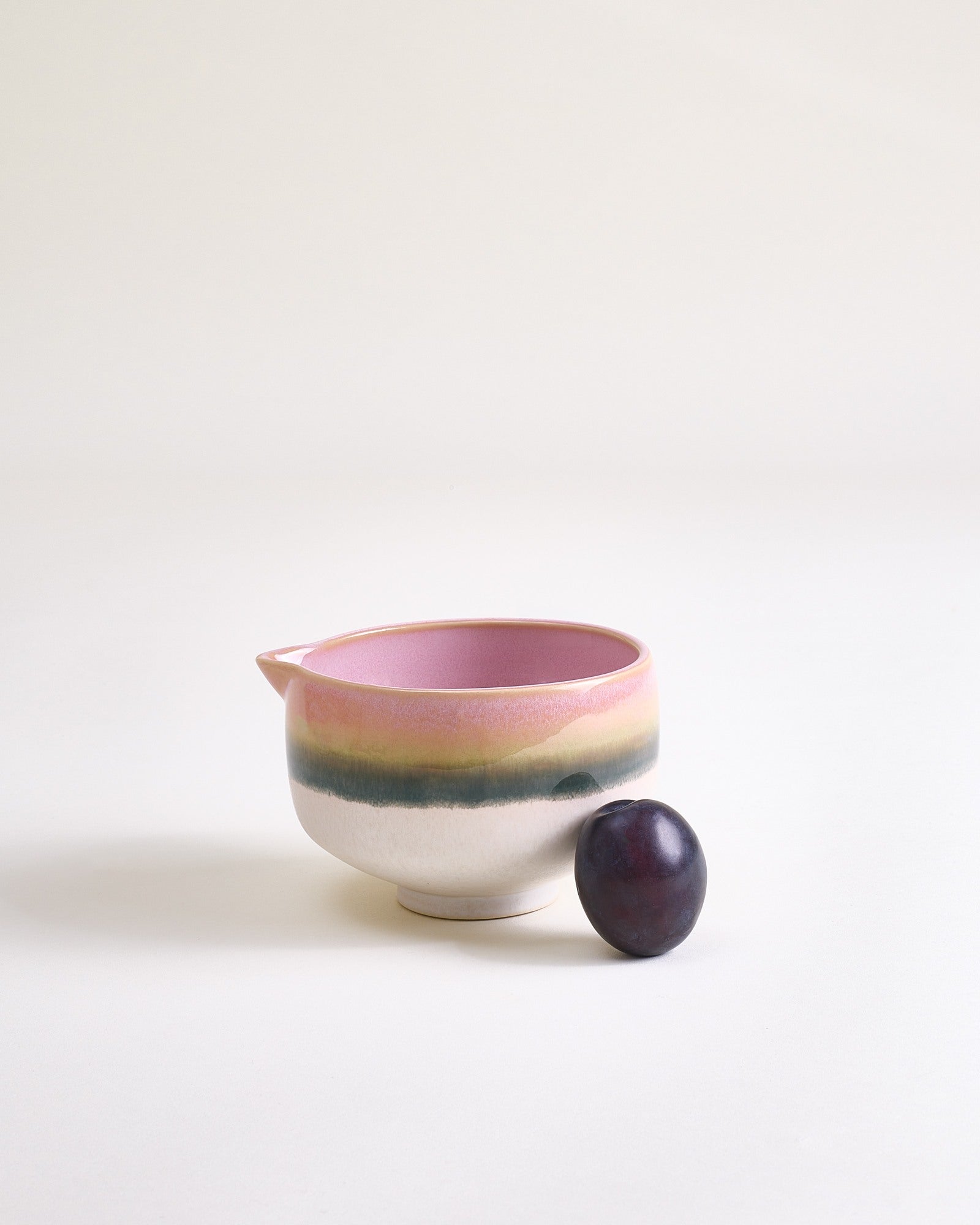Nódoa - Matcha Bowl organic dipped pink green