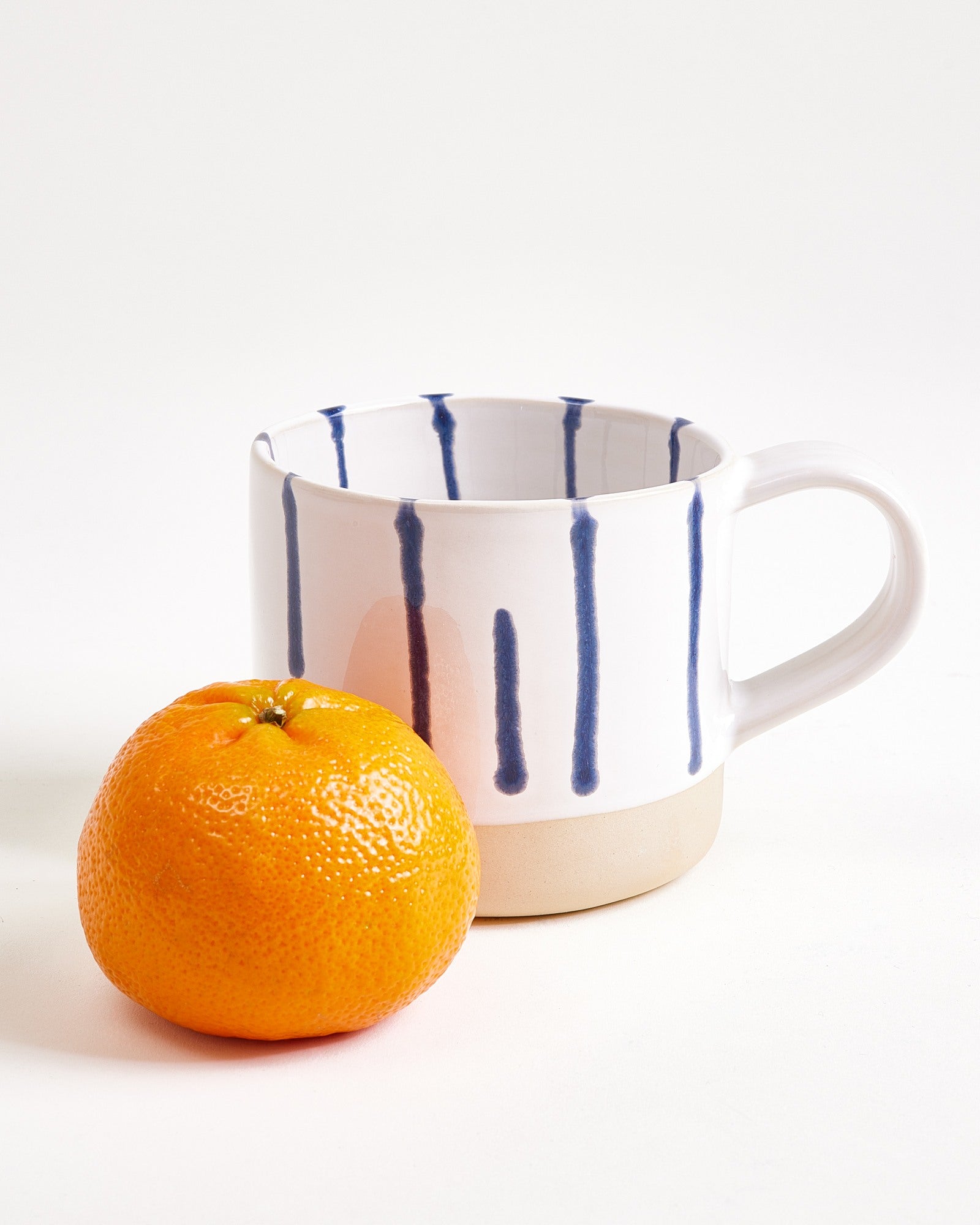 Nódoa - Set da 6 tazze bianco-blu