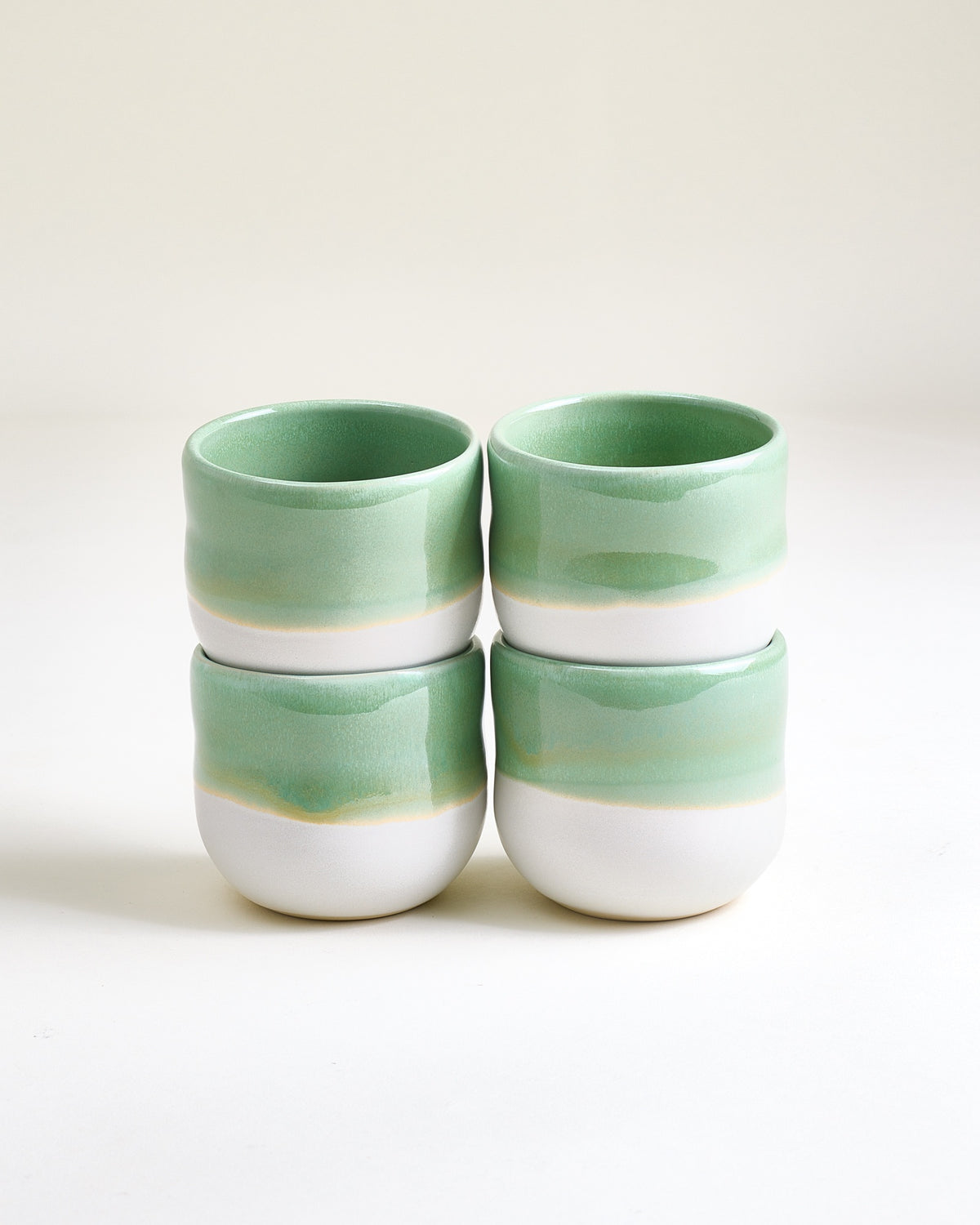 Nola - Large cup green Set of 4