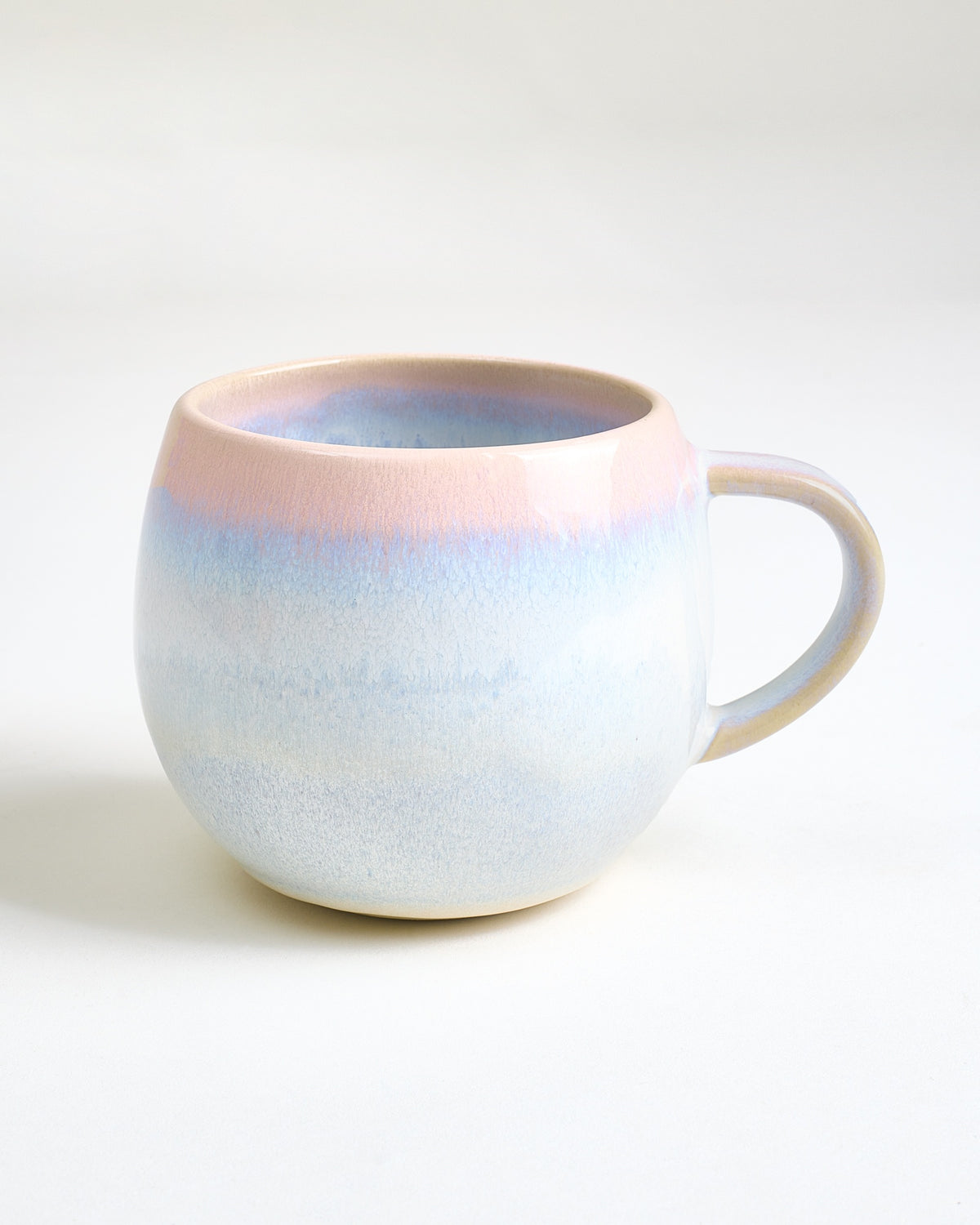 Nola - Large mug rosé blue