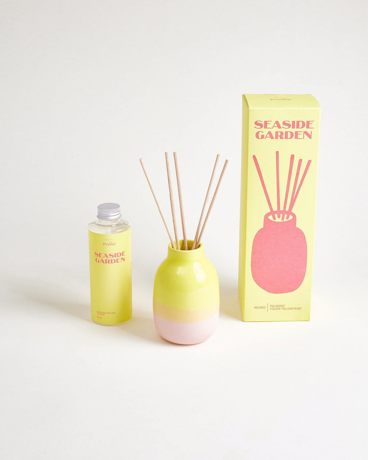 Nuno - Parfum d’intérieur Seaside Garden jaune rosé