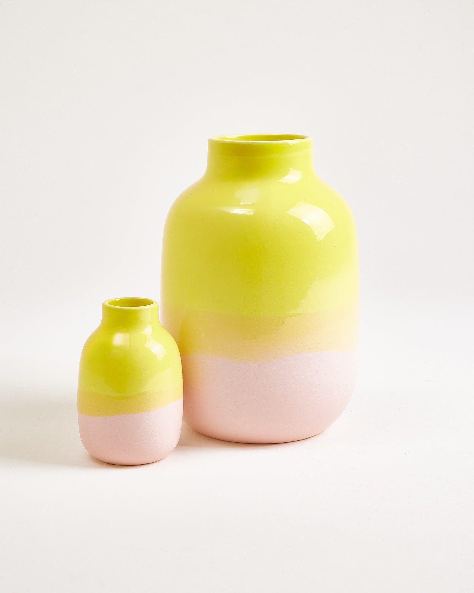 Nuno - Vaso M giallo e rosé*