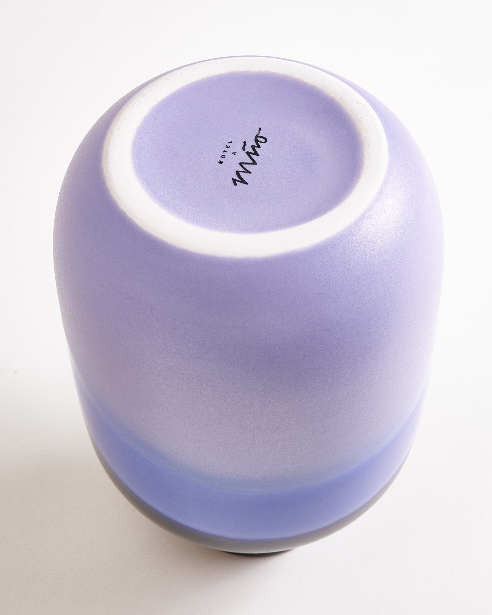 Nuno Vase M dunkelblau blau