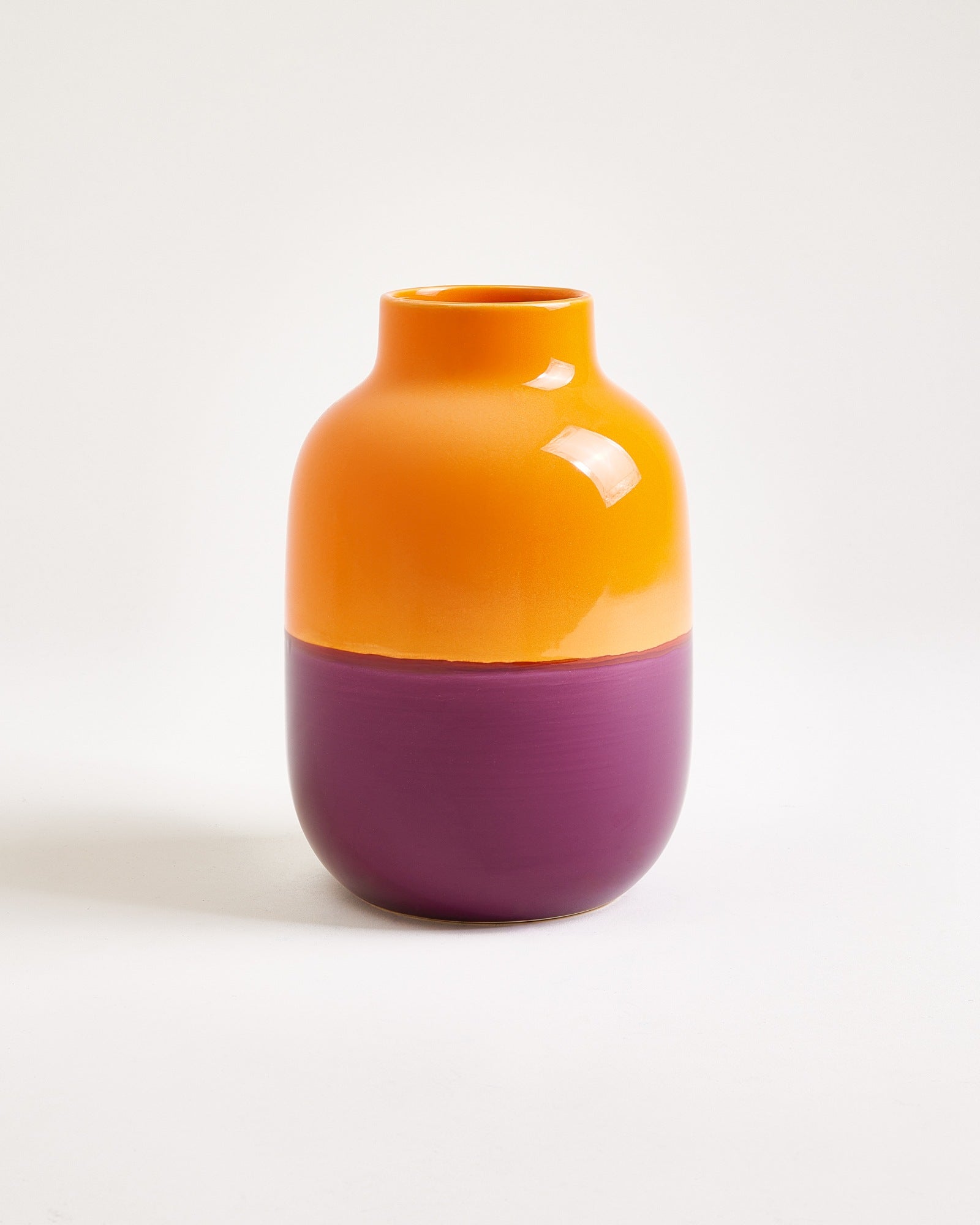 Nuno - Vaso M arancione e viola