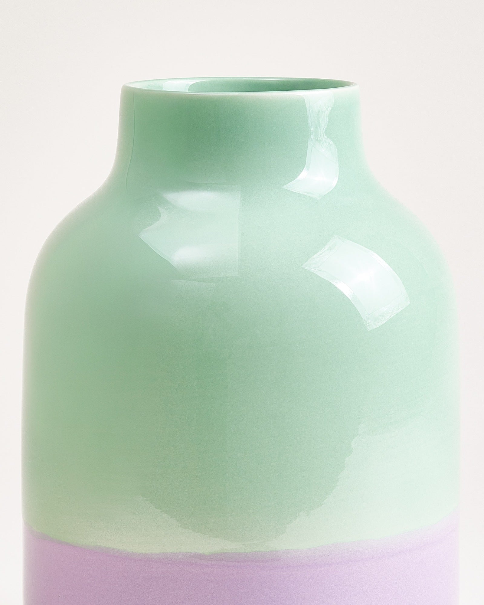 Nuno - Vaso L verde menta e lilla*