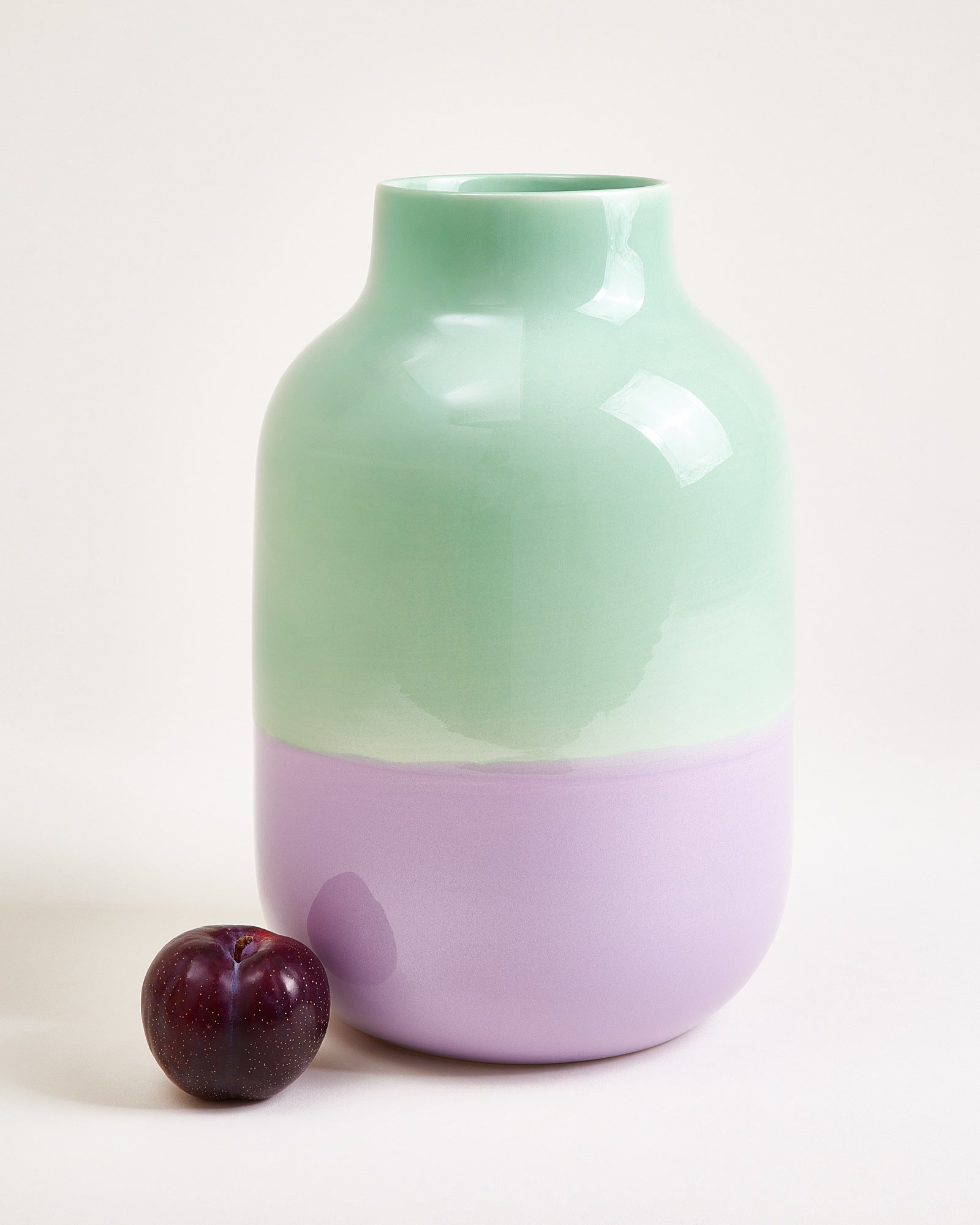 Nuno - Vaso L verde menta e lilla*