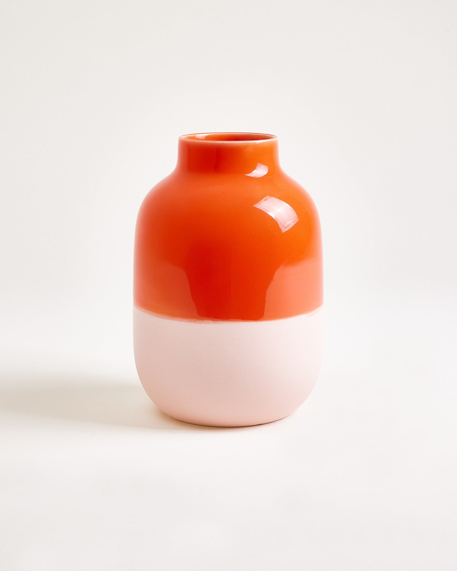 Nuno - Vase M coral pink