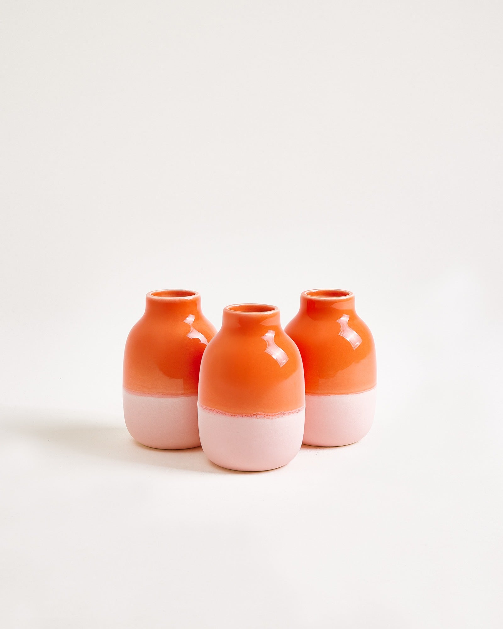 Nuno vase S - rose coral