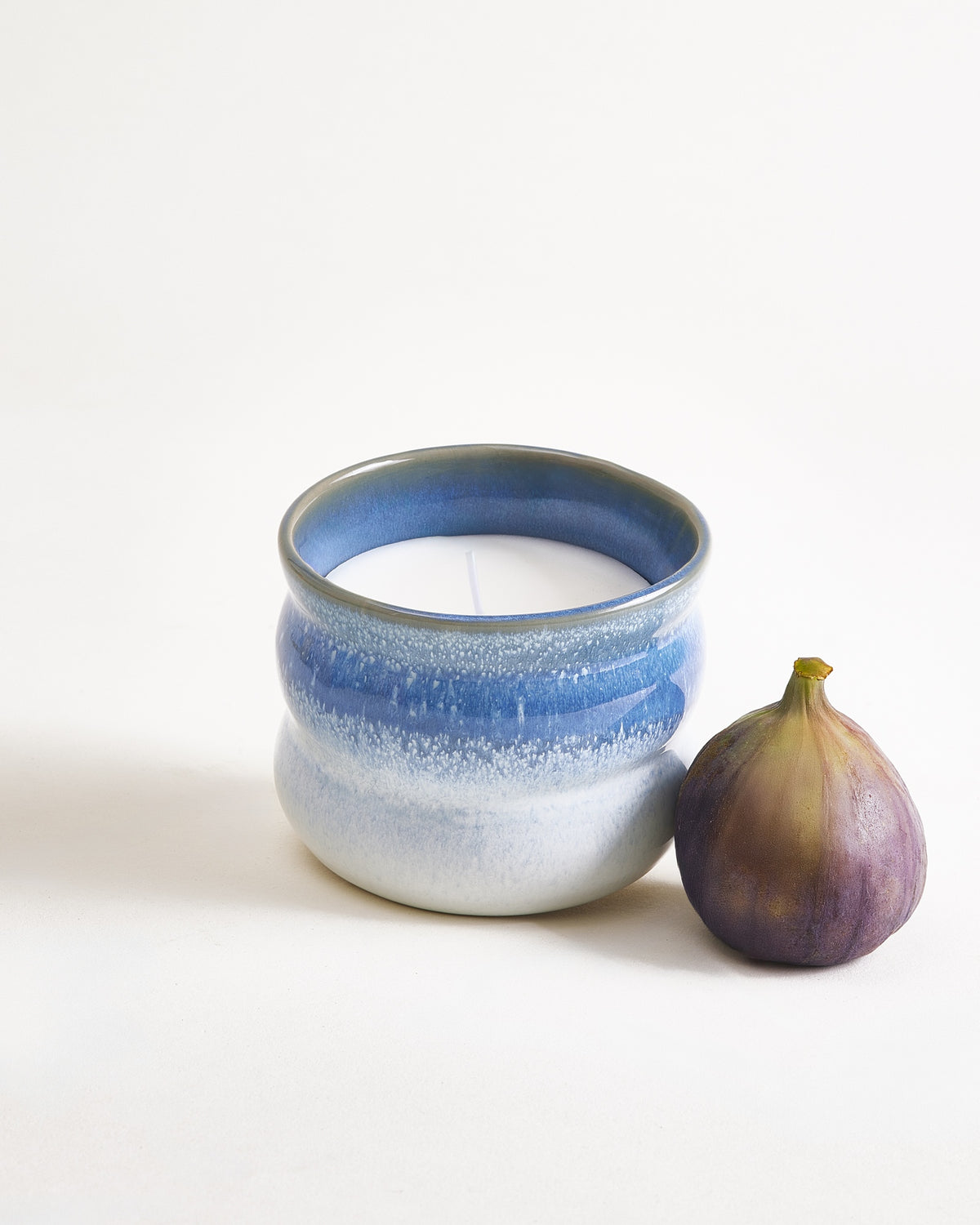 Ombra - Candela profumata Ocean Breeze Blu scuro, blu chiaro