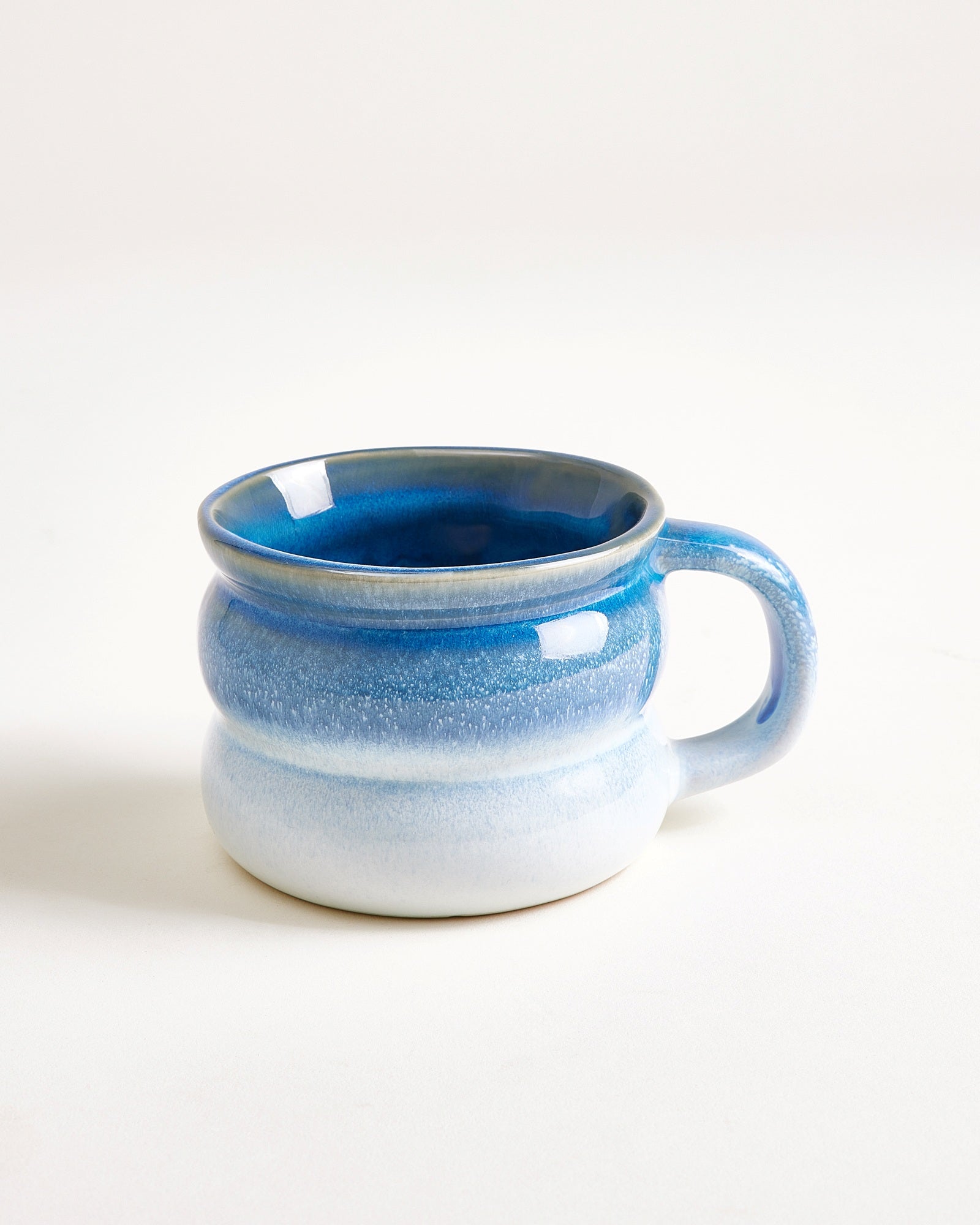 Ombra - Small mug Bubble dark blue light blue