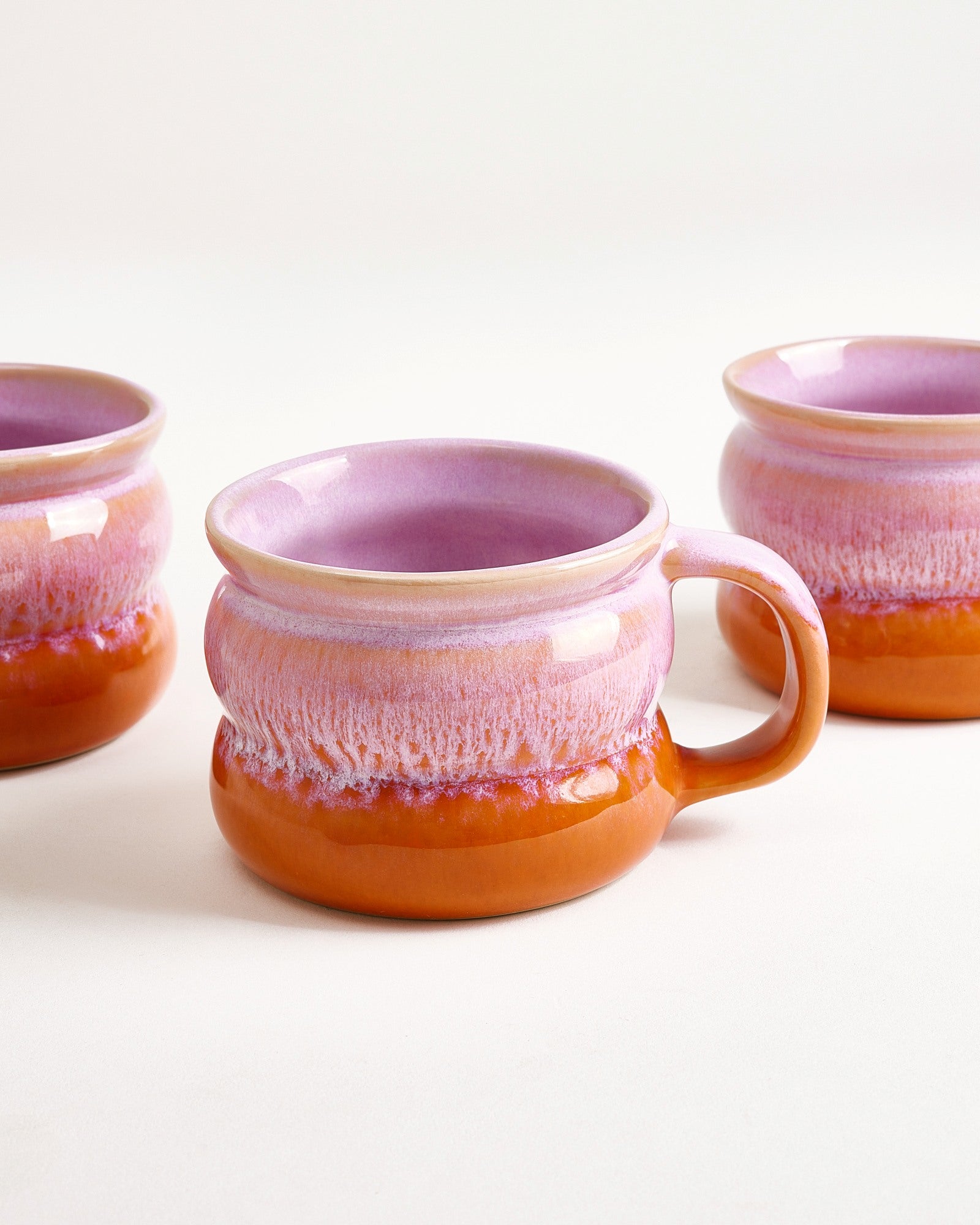 Ombra - Small mug Bubble pink orange