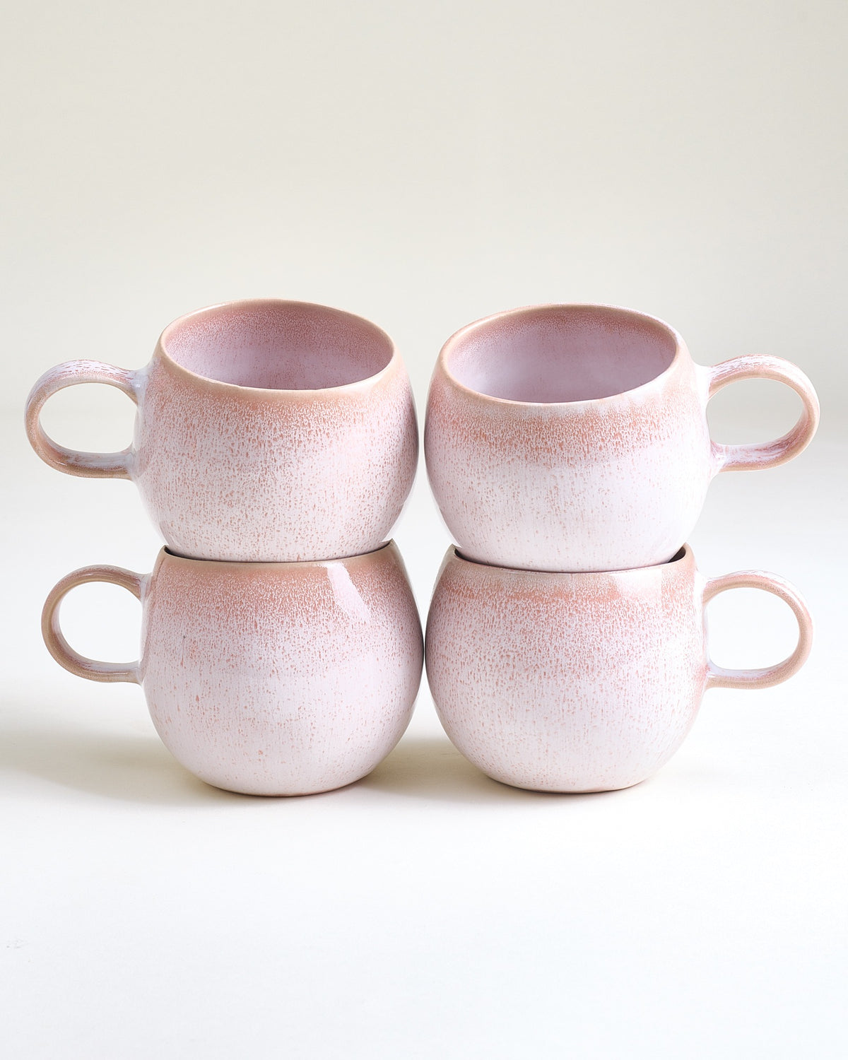 Orla - Large mug classic rosé Set of 4