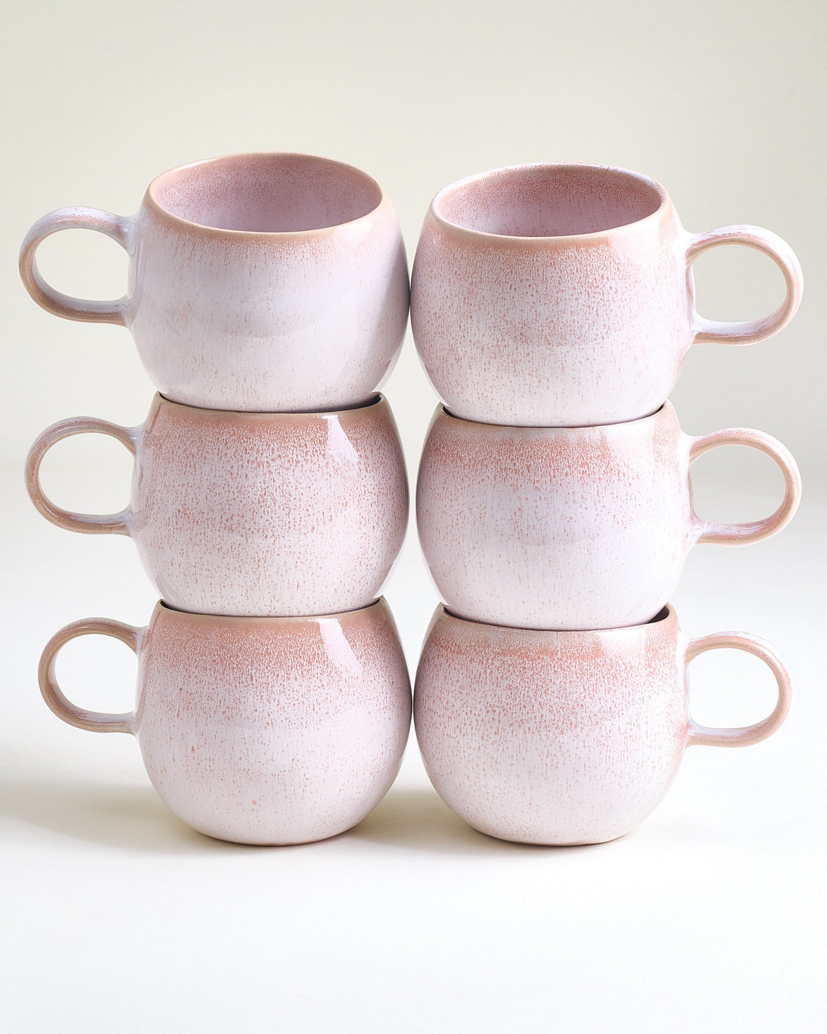 Orla - Grote kop classic rosé Set van 6